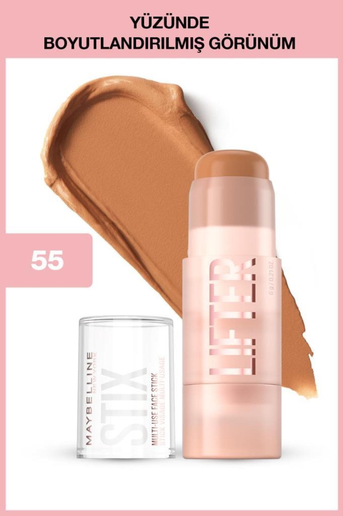 استیک کانتور صورت Maybelline New York Lifter Stix مدل 45 استیک کانتور صورت Maybelline New York Lifter Stix مدل 45