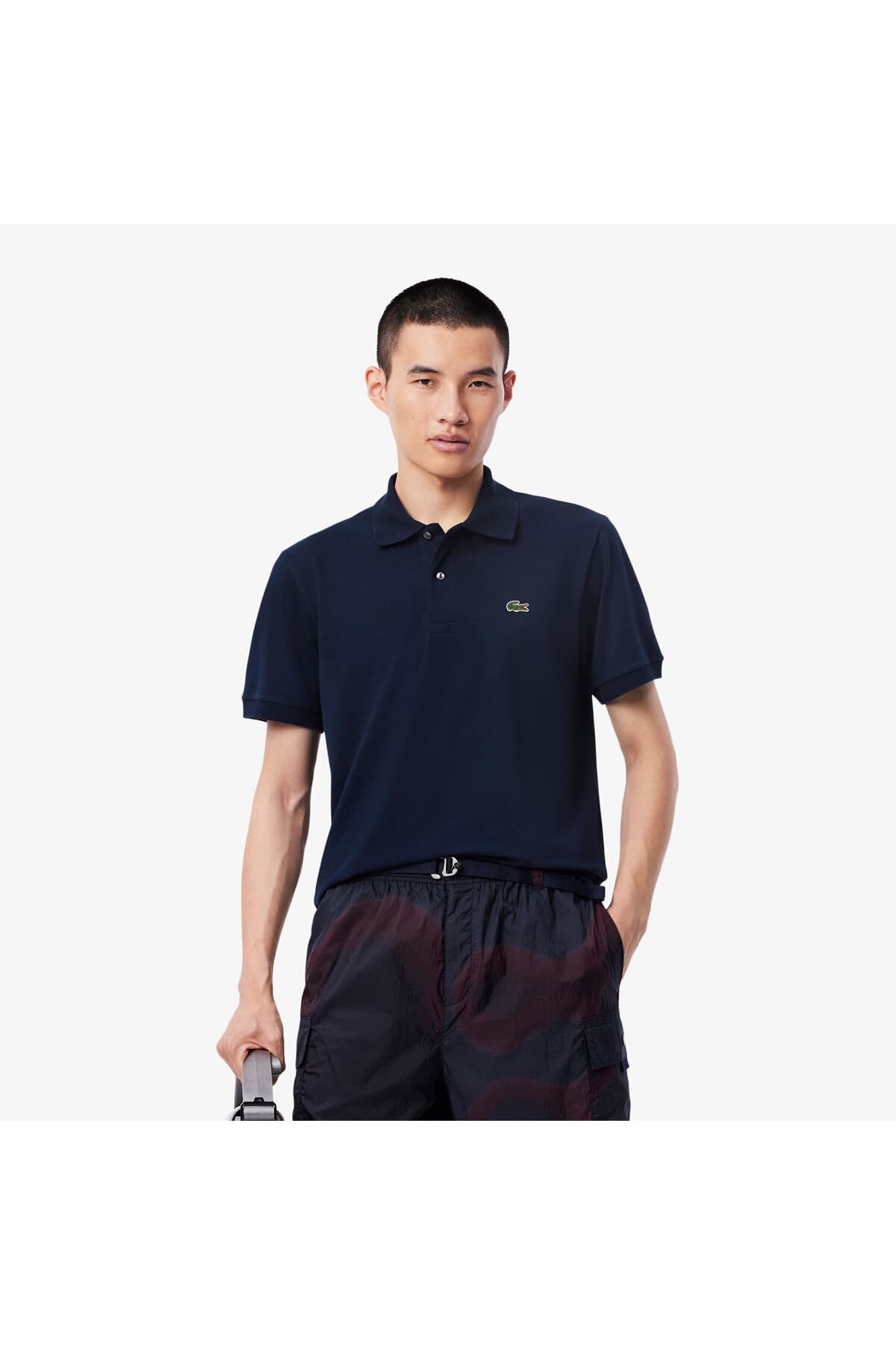 پولوشرت مردانه Lacoste فیت کلاسیک سرمهای مدل L.12.12 Light پولوشرت مردانه Lacoste فیت کلاسیک سرمهای مدل L.12.12 Light