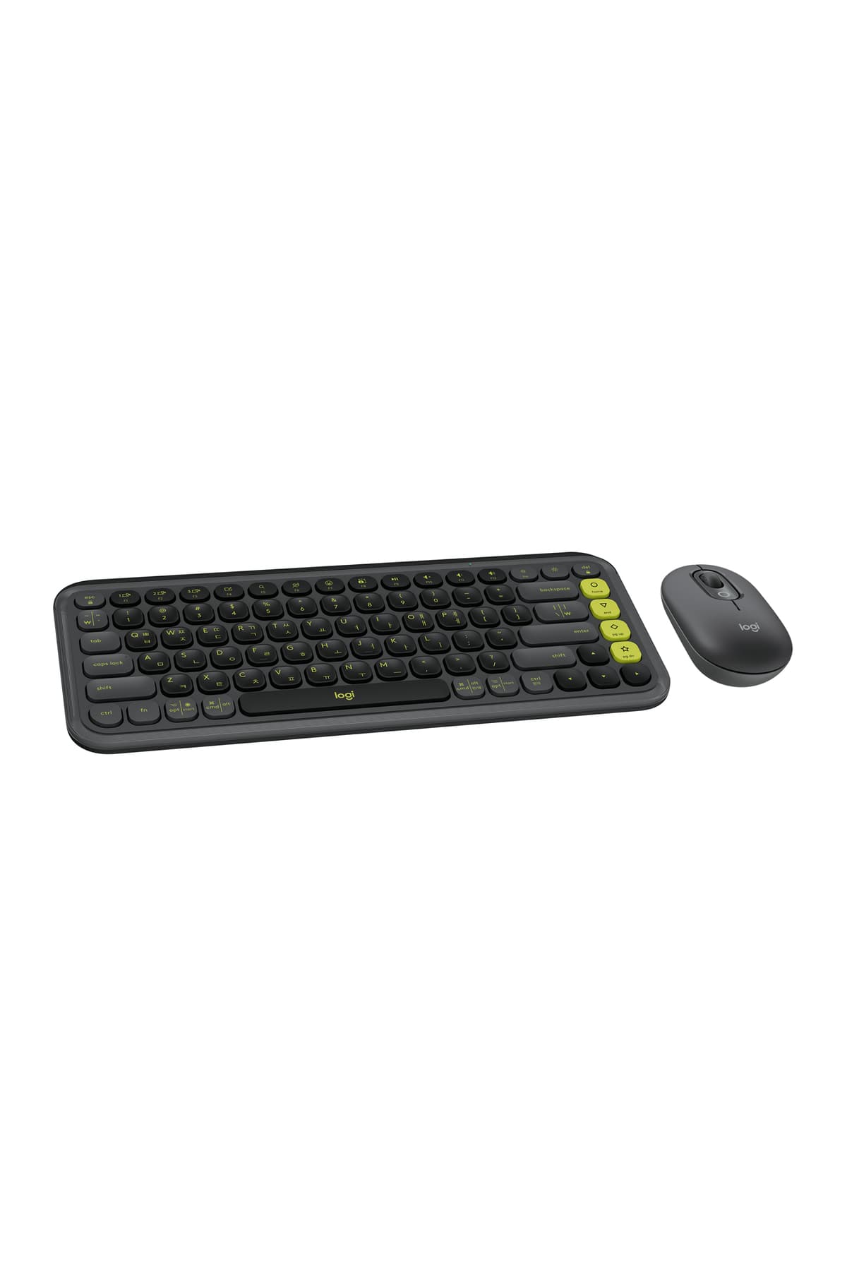 ست کیبورد و ماوس Logitech POP ICON بیسیم بیصدا ترکی Q مشکی مدل 920-013075 ست کیبورد و ماوس Logitech POP ICON بیسیم بیصدا ترکی Q مشکی مدل 920-013075