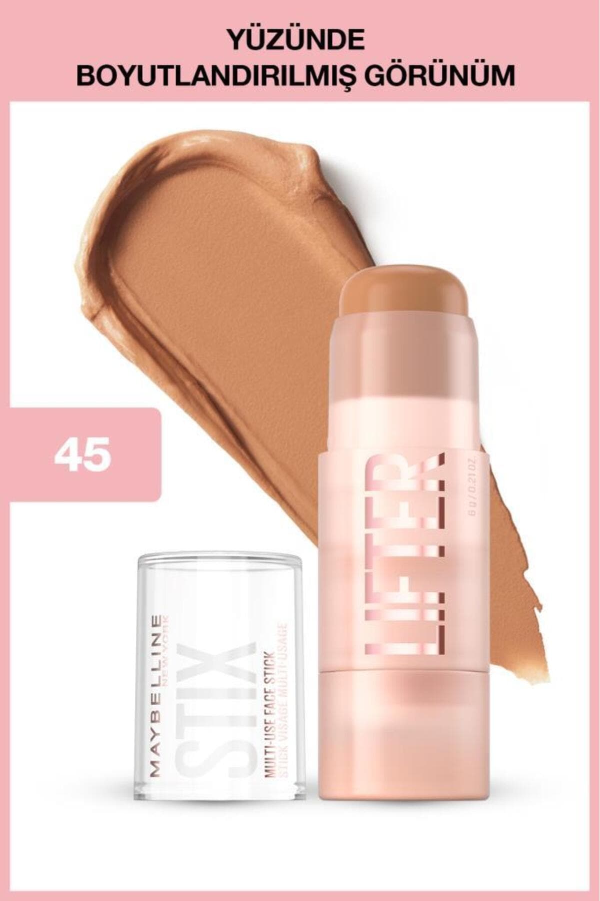 استیک کانتور صورت Maybelline New York Lifter Stix مدل 45 استیک کانتور صورت Maybelline New York Lifter Stix مدل 45