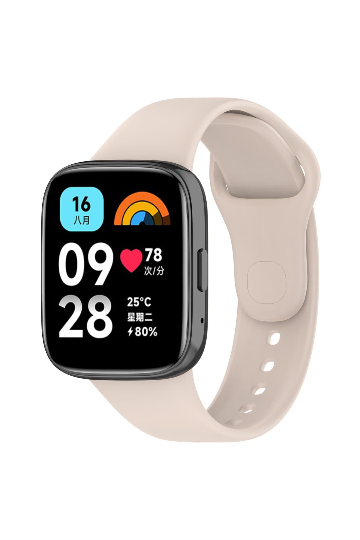 بند ورزشی سیلیکونی نرم ساعت İncisoft سازگار با Xiaomi Redmi Watch 3 Active بند ورزشی سیلیکونی نرم ساعت İncisoft سازگار با Xiaomi Redmi Watch 3 Active