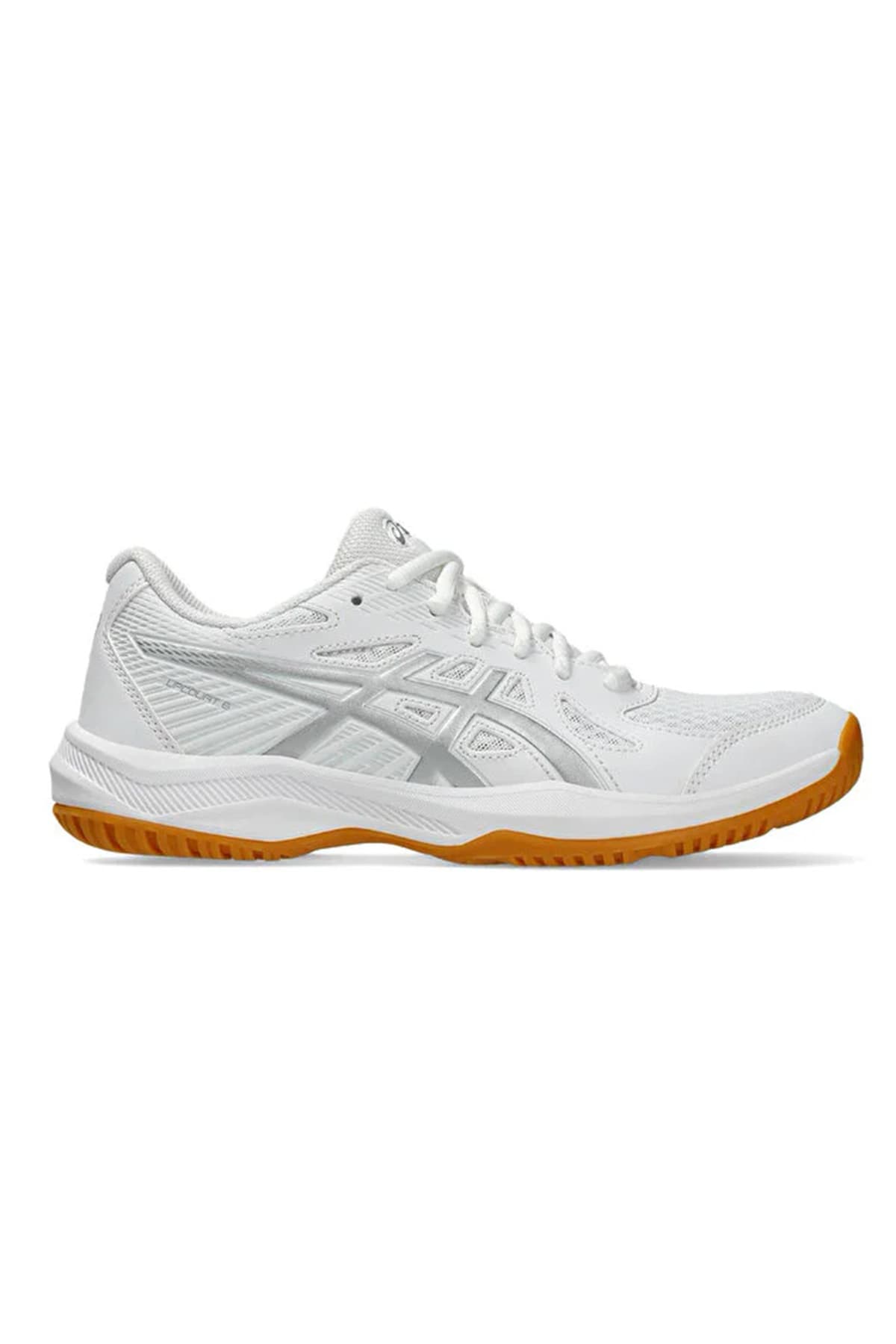 کفش والیبال زنانه Asics سفید مدل Upcourt 6 کفش والیبال زنانه Asics سفید مدل Upcourt 6