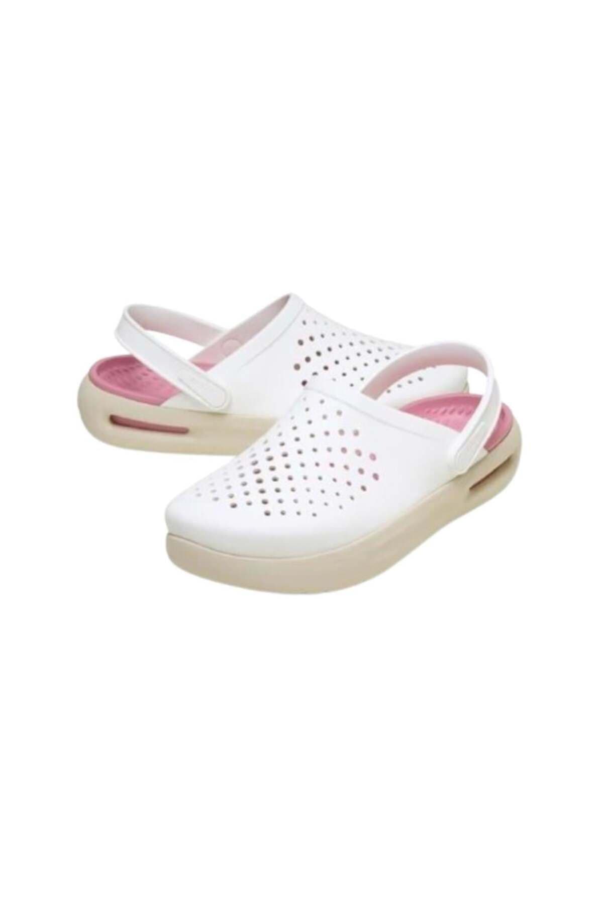 دمپایی زنانه Crocs InMotion Clog سفید مدل 209964-100 دمپایی زنانه Crocs InMotion Clog سفید مدل 209964-100