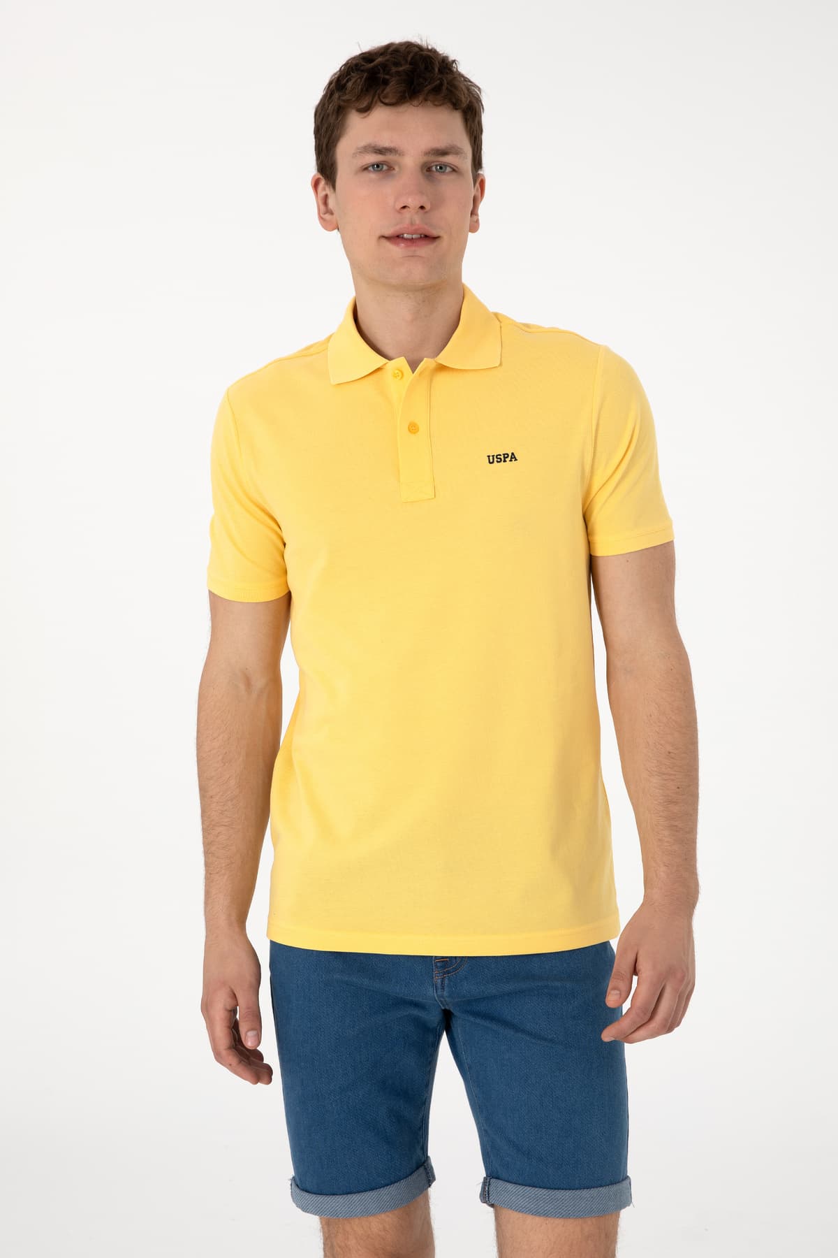 تیشرت مردانه یقه پولو U.S. Polo Assn. سفید فیت معمولی مدل 50306007-VR013 تیشرت مردانه یقه پولو U.S. Polo Assn. سفید فیت معمولی مدل 50306007-VR013