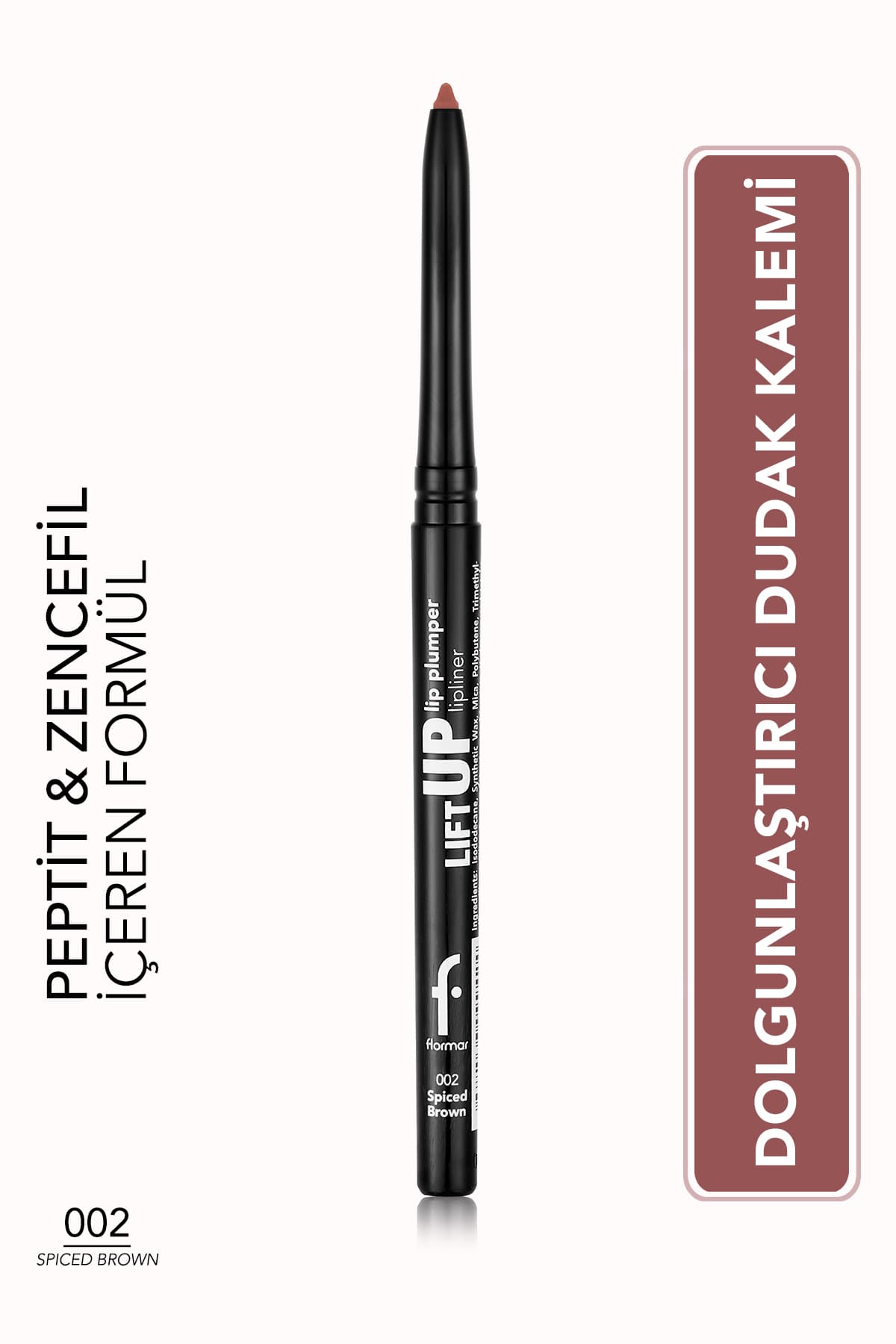 مداد لب Flormar Lift Up Lip Plumper با حجمدهنده و ماندگاری طولانی مداد لب Flormar Lift Up Lip Plumper با حجمدهنده و ماندگاری طولانی