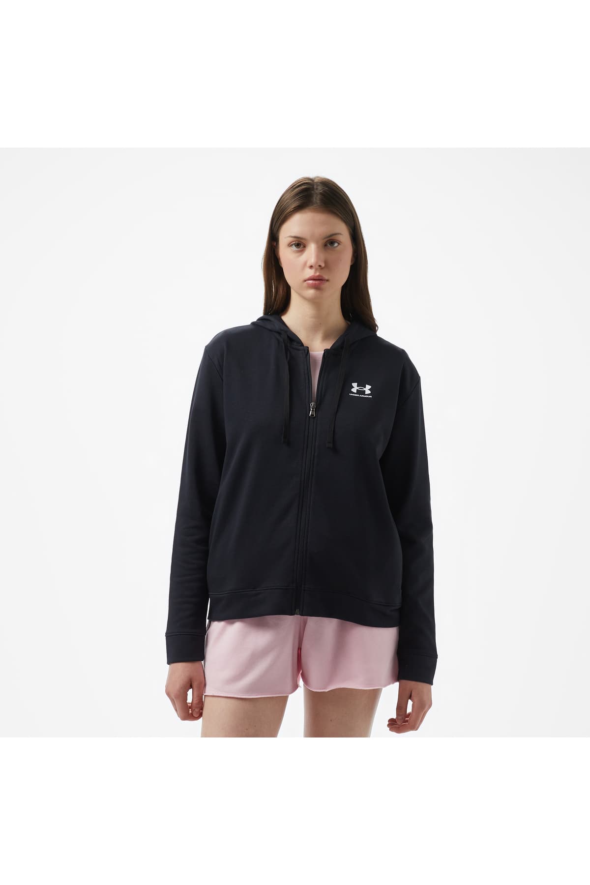 ژاکت زنانه Under Armour مشکی Rival Terry Fz ژاکت زنانه Under Armour مشکی Rival Terry Fz