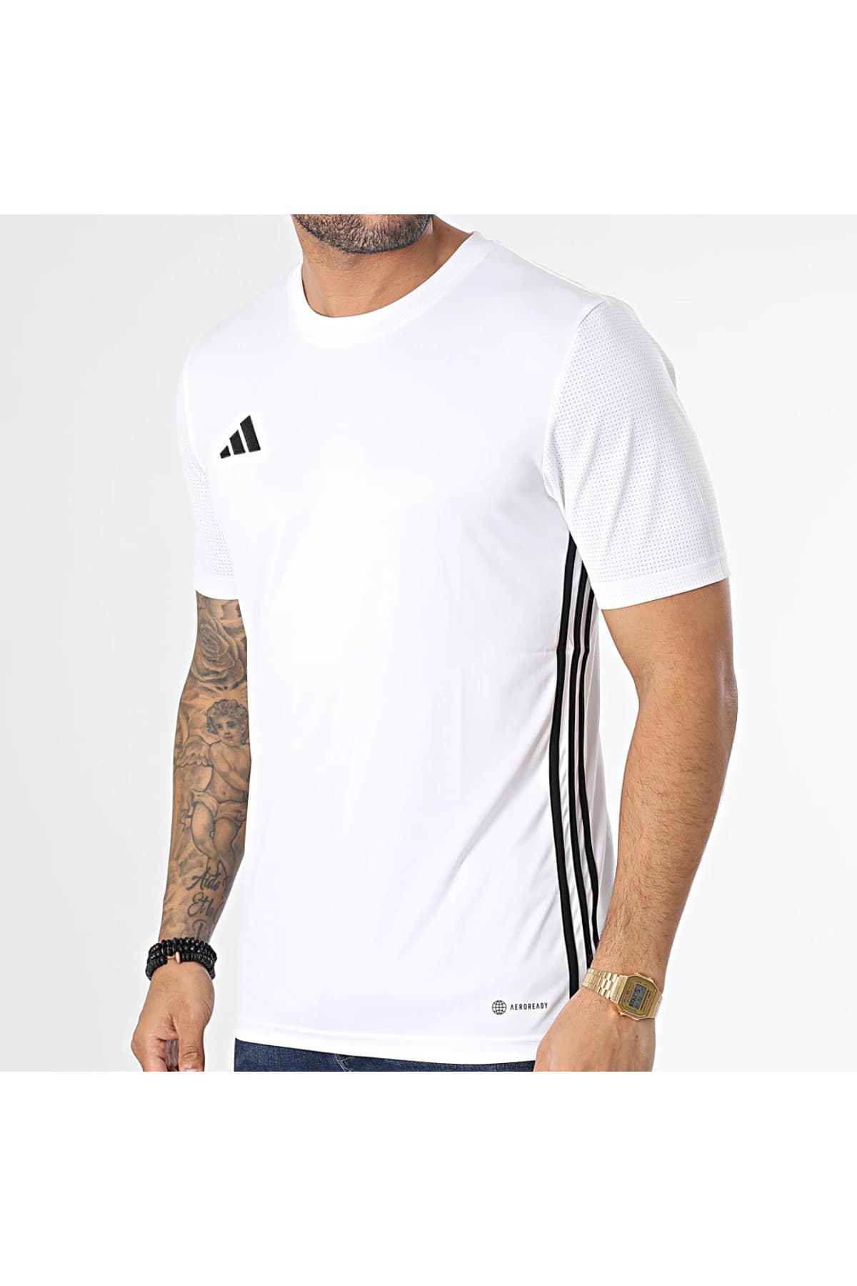 تیشرت ورزشی مردانه adidas Tabela 23 Jsy سفید مدل H44526 تیشرت ورزشی مردانه adidas Tabela 23 Jsy سفید مدل H44526