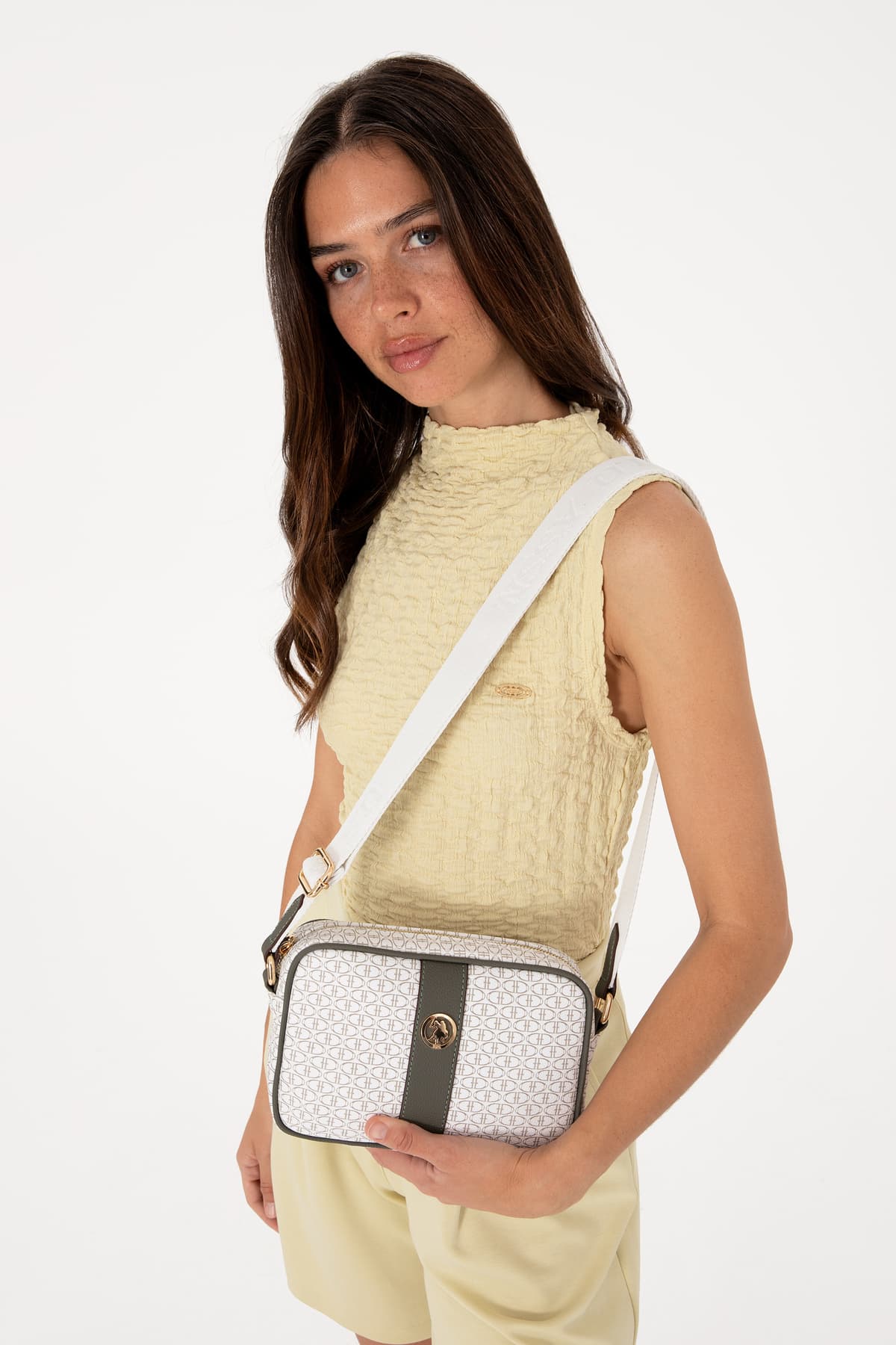 کیف دوشی زنانه U.S. Polo Assn. مشکی مدل 50293699-VR046 کیف دوشی زنانه U.S. Polo Assn. مشکی مدل 50293699-VR046