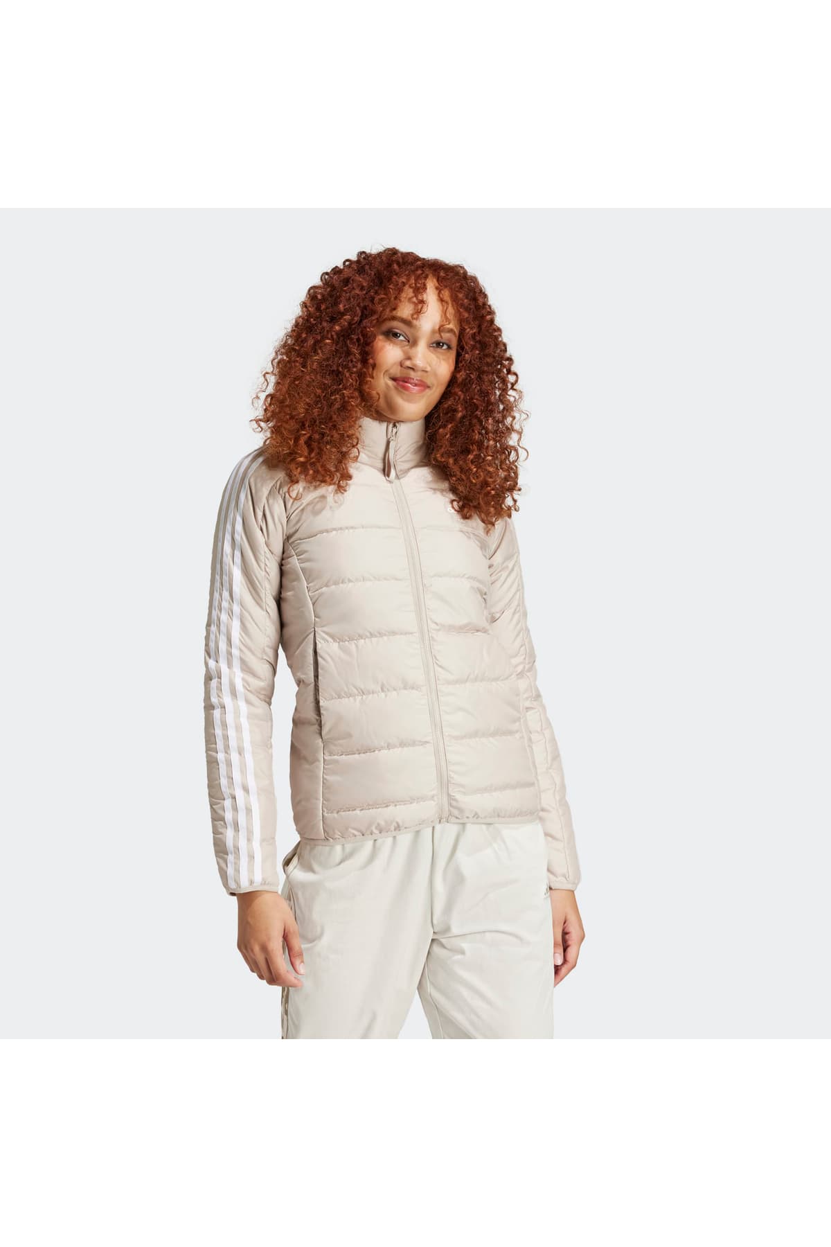 کاپشن زنانه adidas پر سبک Essentials 3-Stripes بژ مدل IX8925 کاپشن زنانه adidas پر سبک Essentials 3-Stripes بژ مدل IX8925