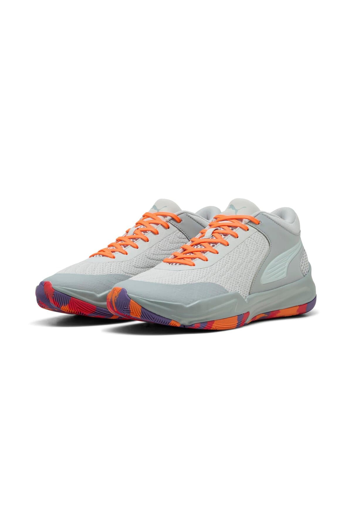 کفش بسکتبال یونیسکس بزرگسال Puma طرح مرمری مدل Court Pro 2 کفش بسکتبال یونیسکس بزرگسال Puma طرح مرمری مدل Court Pro 2