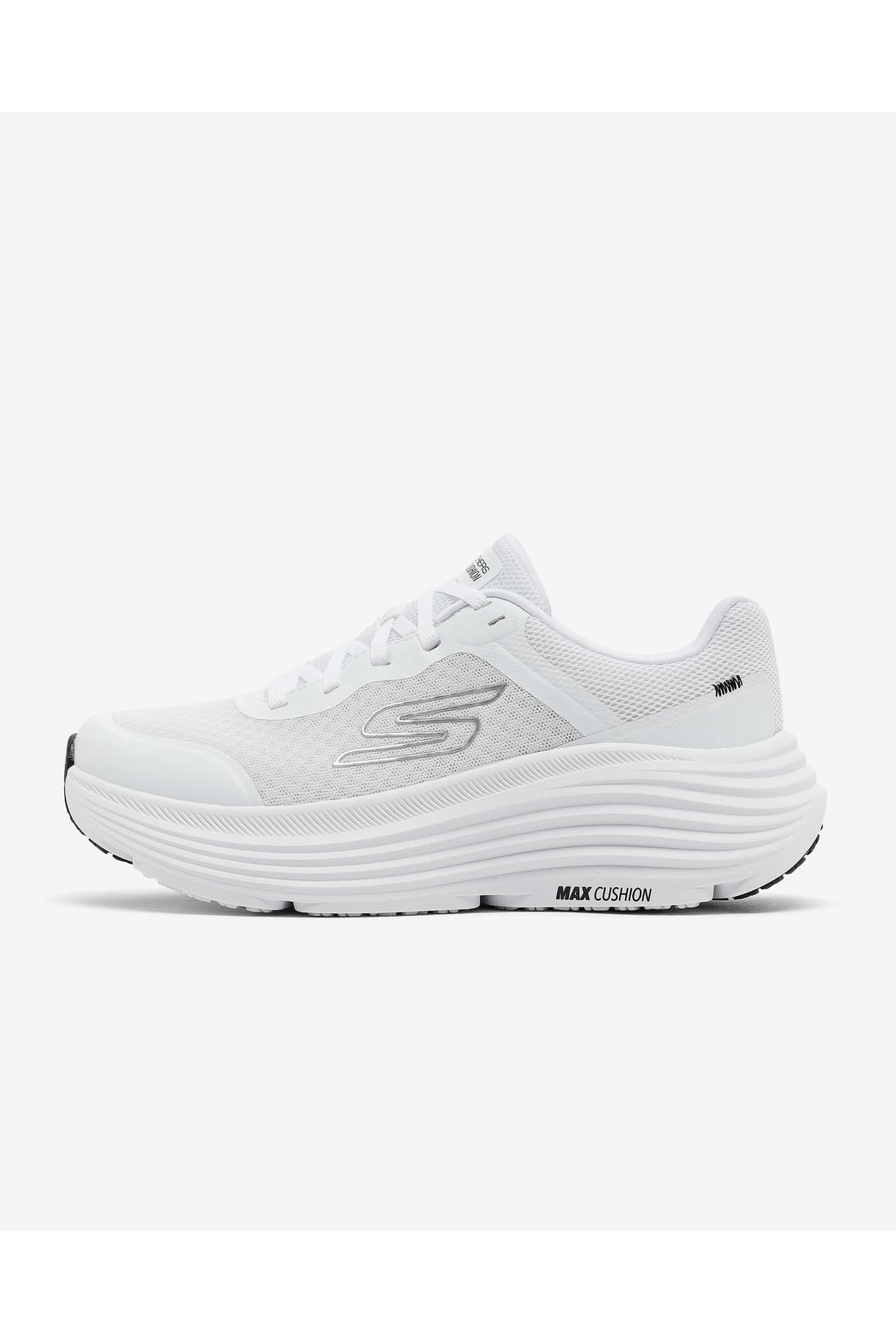 کفش دویدن زنانه Skechers سفید MAX CUSHIONING ENDEAVOUR مدل 129470 WBK کفش دویدن زنانه Skechers سفید MAX CUSHIONING ENDEAVOUR مدل 129470 WBK