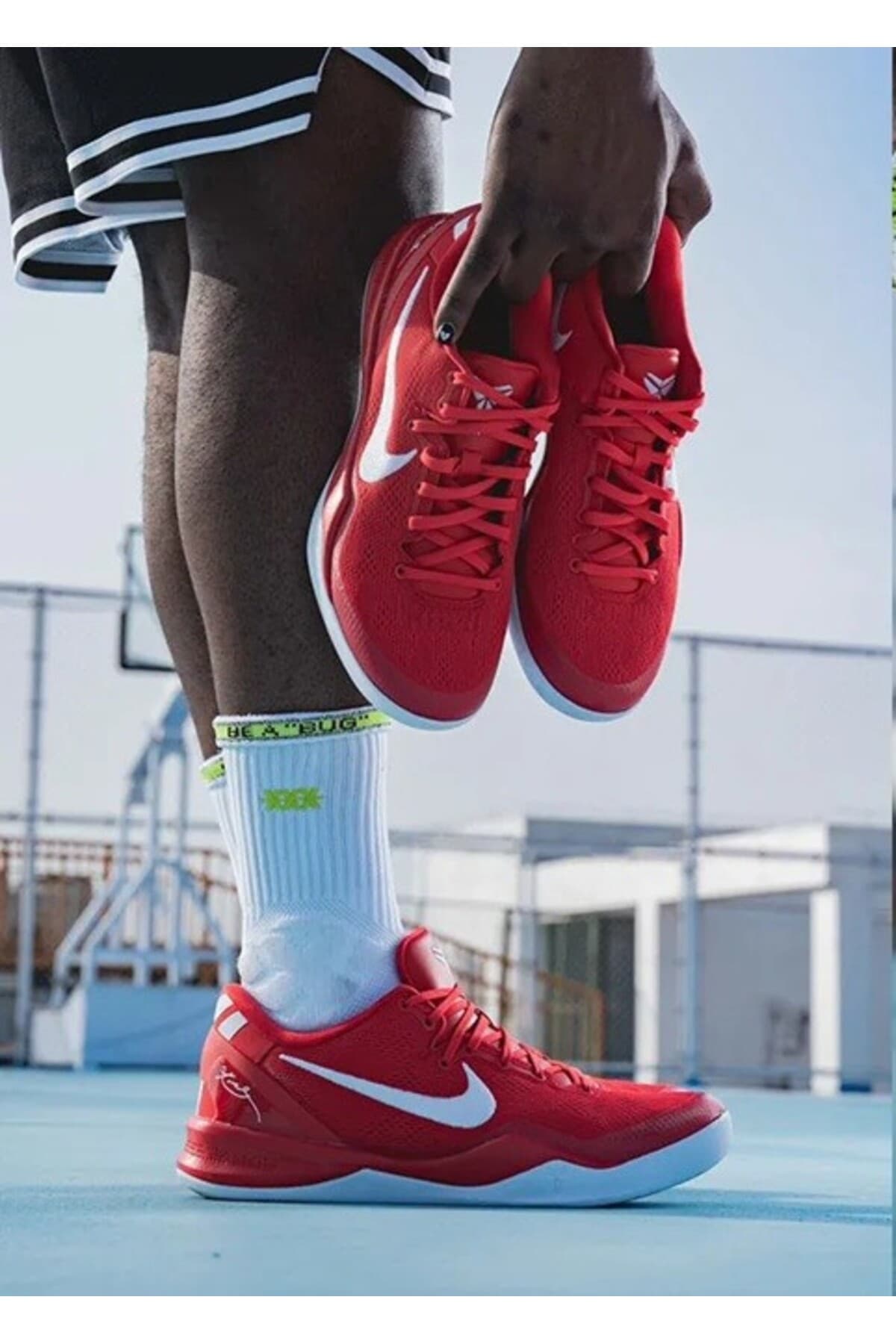 کفش بسکتبال زنانه Nike رنگ قرمز دانشگاهی نسخه محدود مدل KOBE 8 PROTRO کفش بسکتبال زنانه Nike رنگ قرمز دانشگاهی نسخه محدود مدل KOBE 8 PROTRO
