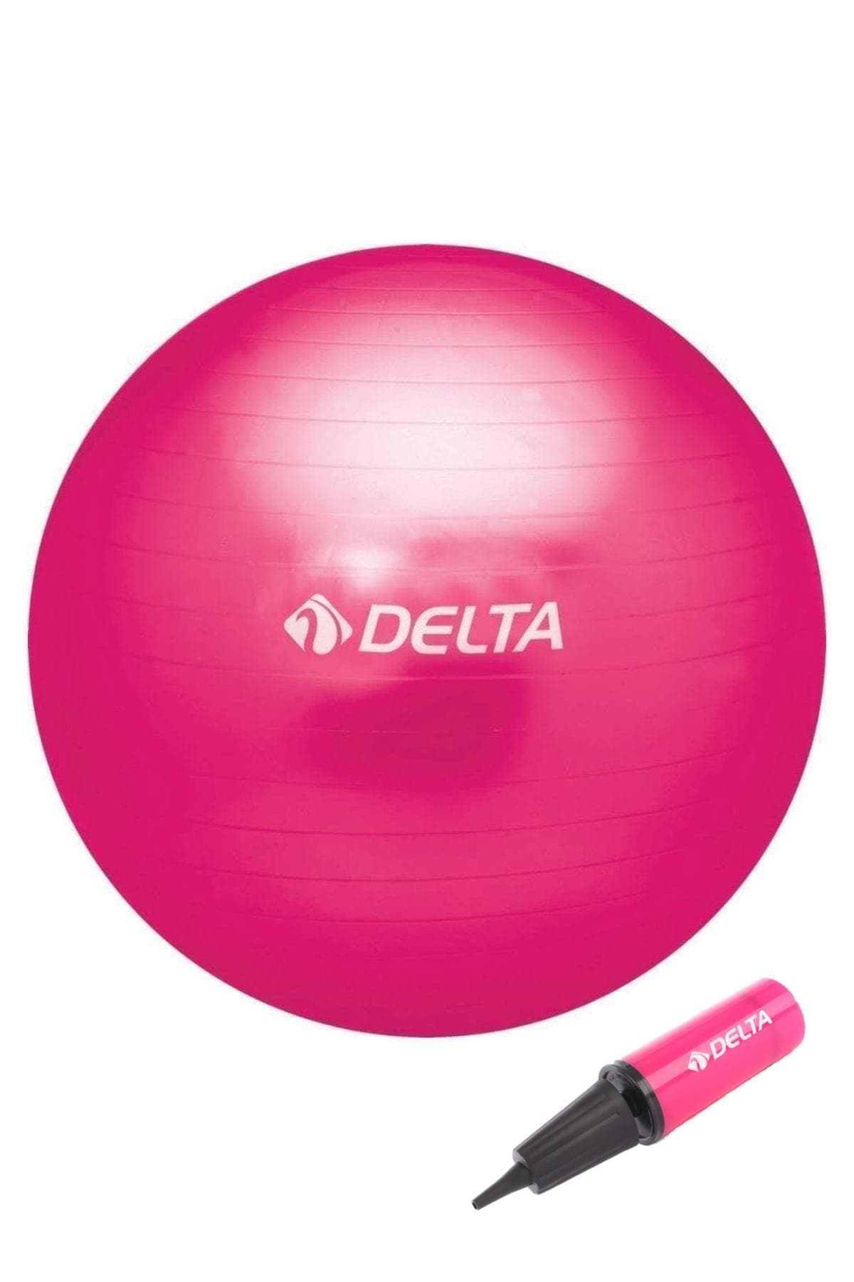 ست توپ پیلاتس و پمپ مناسب قد 140 cm تا 159 cm Delta فوشیا 55 cm ست توپ پیلاتس و پمپ مناسب قد 140 cm تا 159 cm Delta فوشیا 55 cm