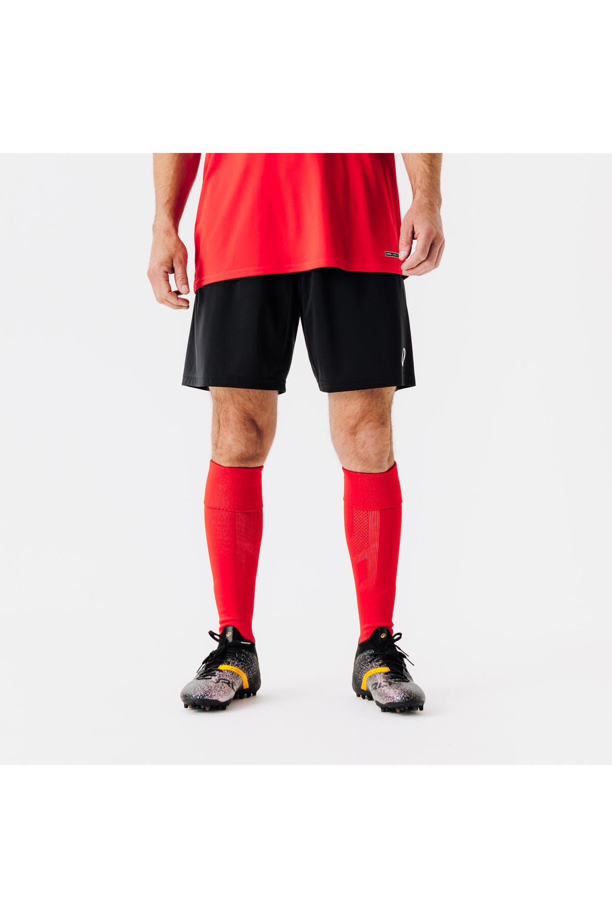 شورت فوتبال مردانه Decathlon بزرگسال مشکی مدل F100 شورت فوتبال مردانه Decathlon بزرگسال مشکی مدل F100