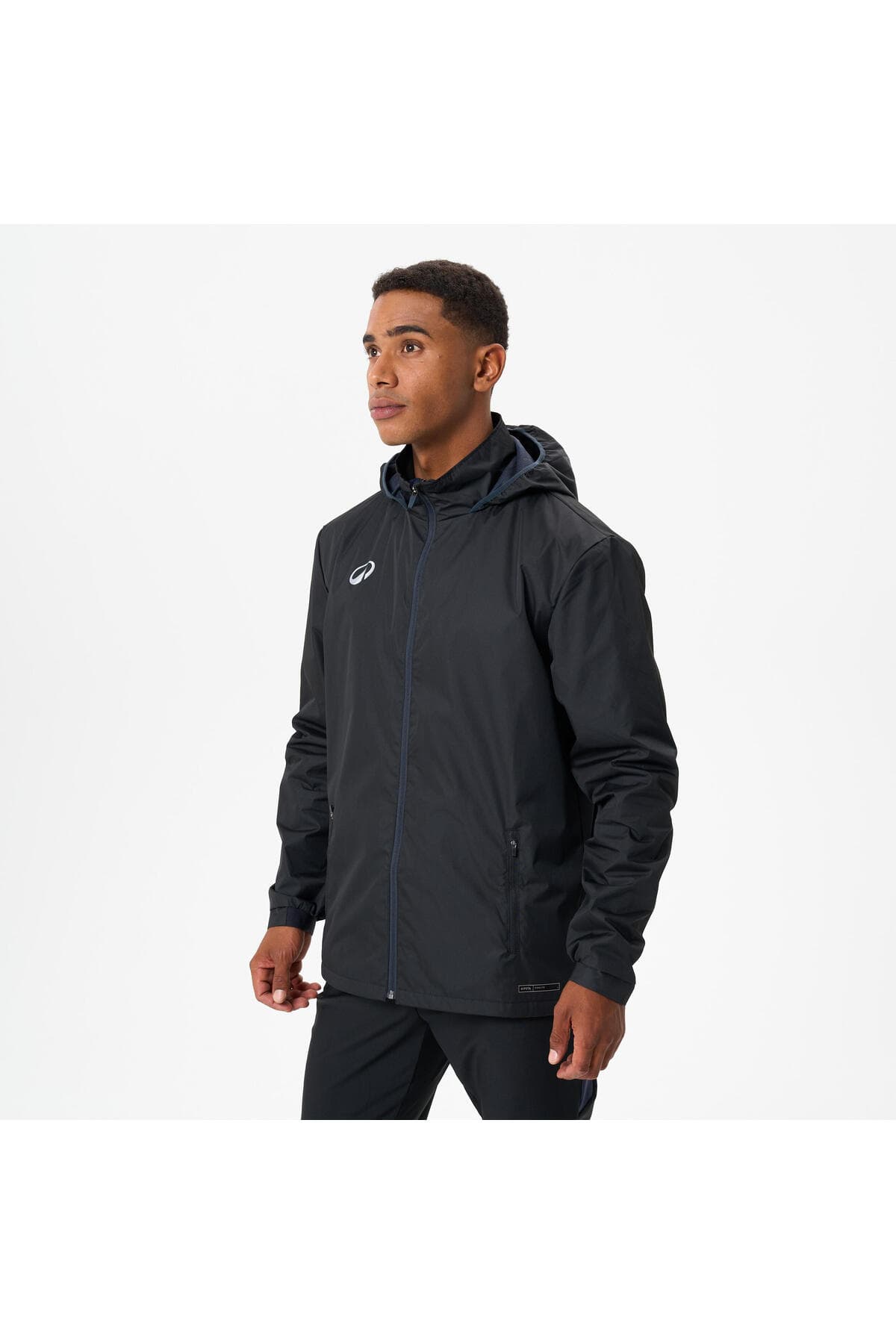 بارانی ورزشی فوتبال بزرگسال Decathlon Kipsta سیاه مدل Viralto Club بارانی ورزشی فوتبال بزرگسال Decathlon Kipsta سیاه مدل Viralto Club