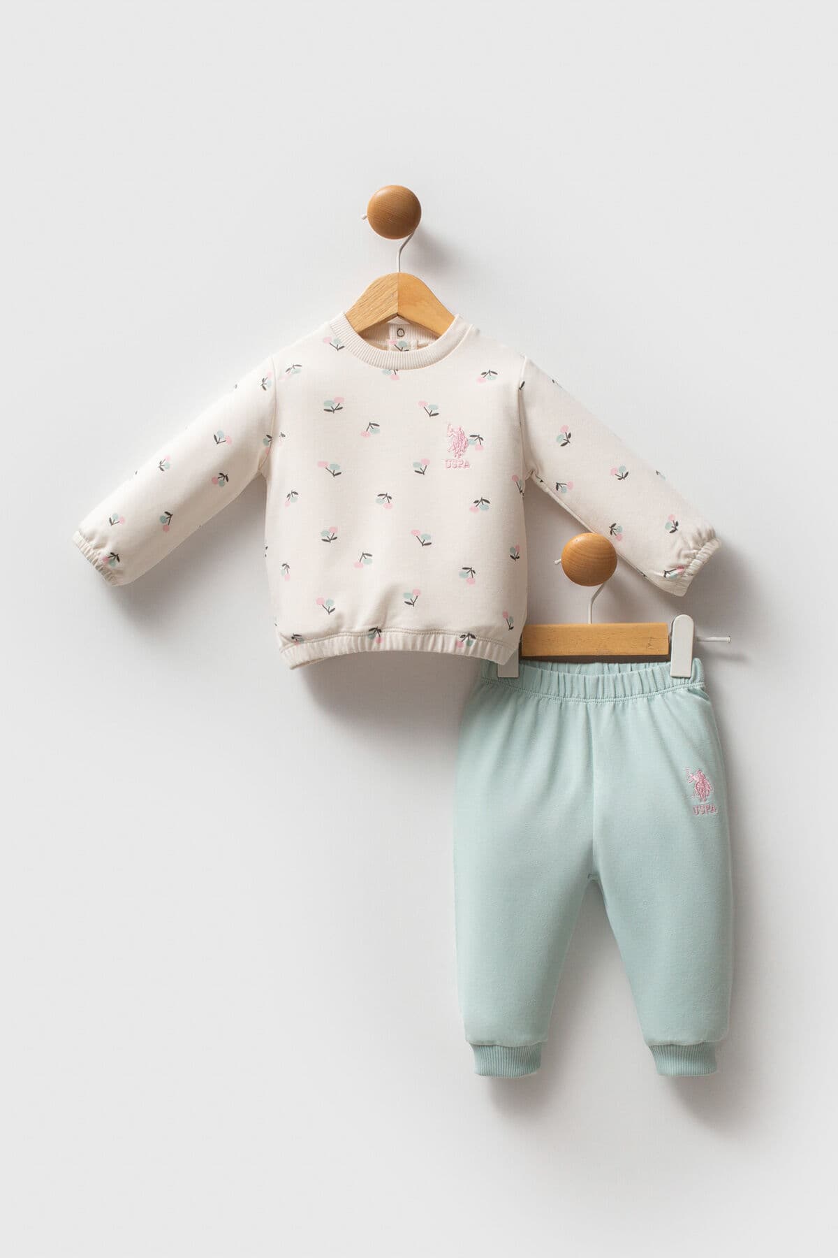 ست نوزادی دخترانه U.S. Polo Assn. اکرو ست نوزادی دخترانه U.S. Polo Assn. اکرو