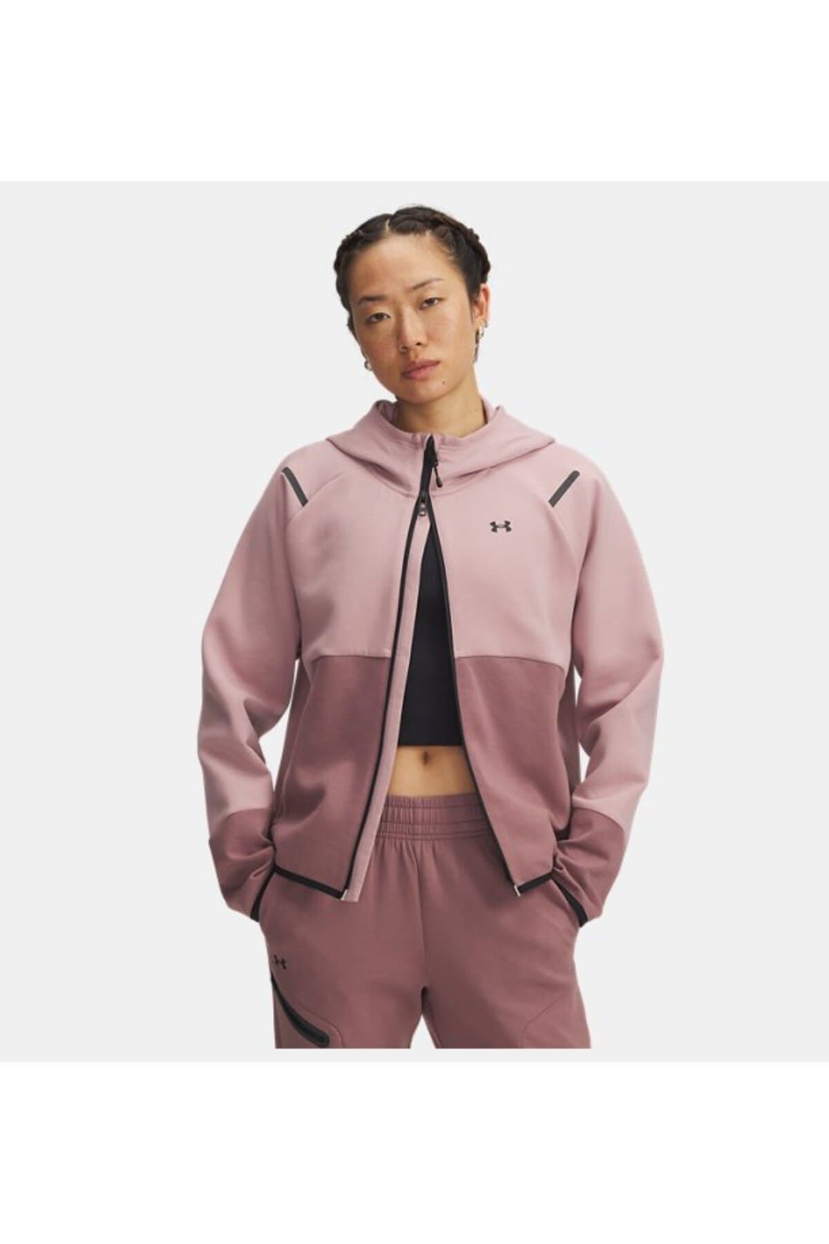 سویشرت زنانه Under Armour تمامزیپ فلیس مدل UA Unstoppable 1379842-673 سویشرت زنانه Under Armour تمامزیپ فلیس مدل UA Unstoppable 1379842-673
