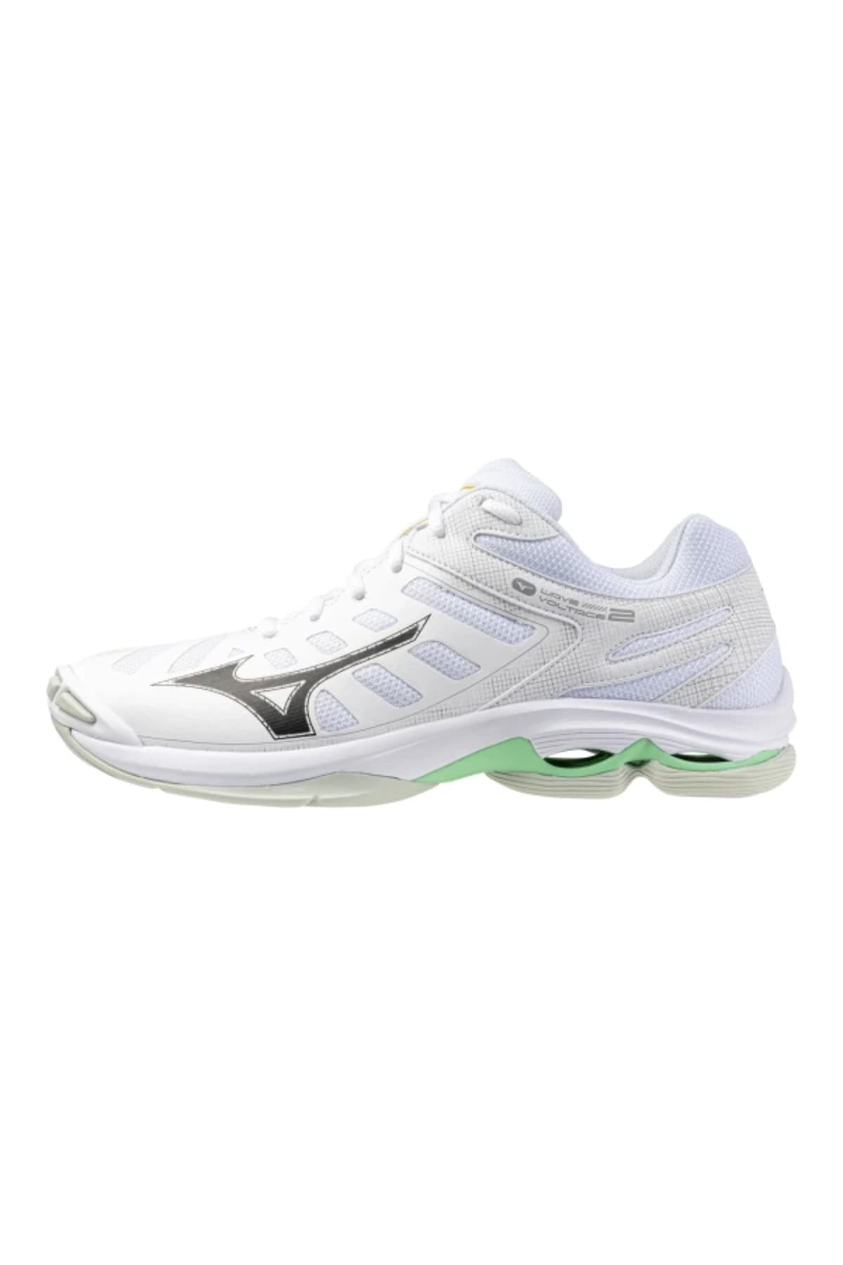 کفش والیبال یونیسکس Mizuno سفید مدل Wave Voltage 2 کفش والیبال یونیسکس Mizuno سفید مدل Wave Voltage 2