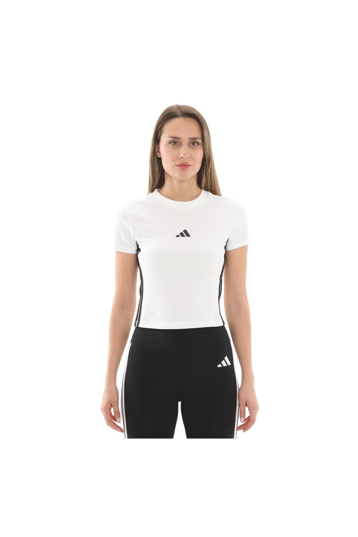 تیشرت زنانه adidas Baby T سفید مدل JE1239-K تیشرت زنانه adidas Baby T سفید مدل JE1239-K