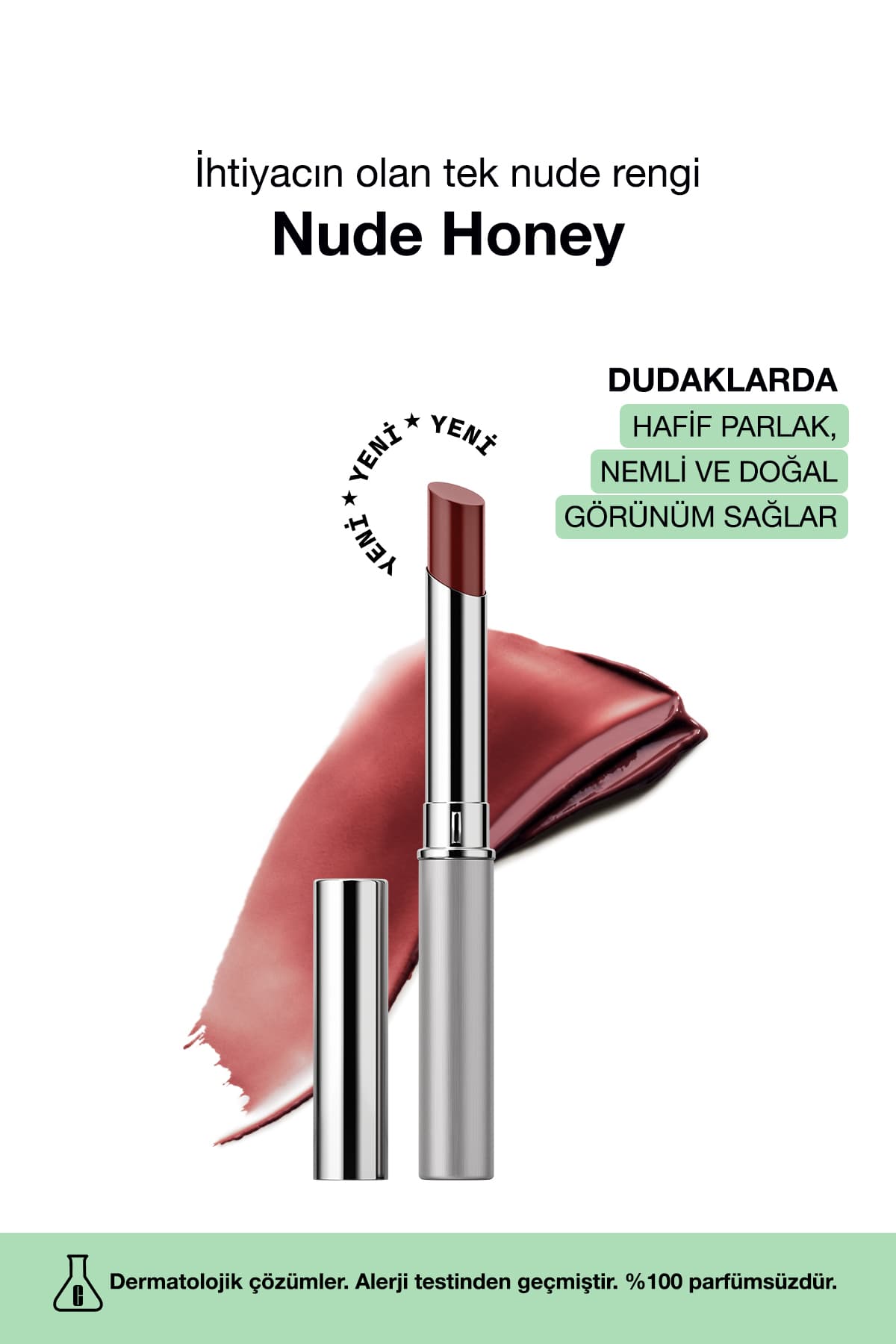 رژ لب Clinique Almost رنگ Black Honey 1.9g رژ لب Clinique Almost رنگ Black Honey 1.9g