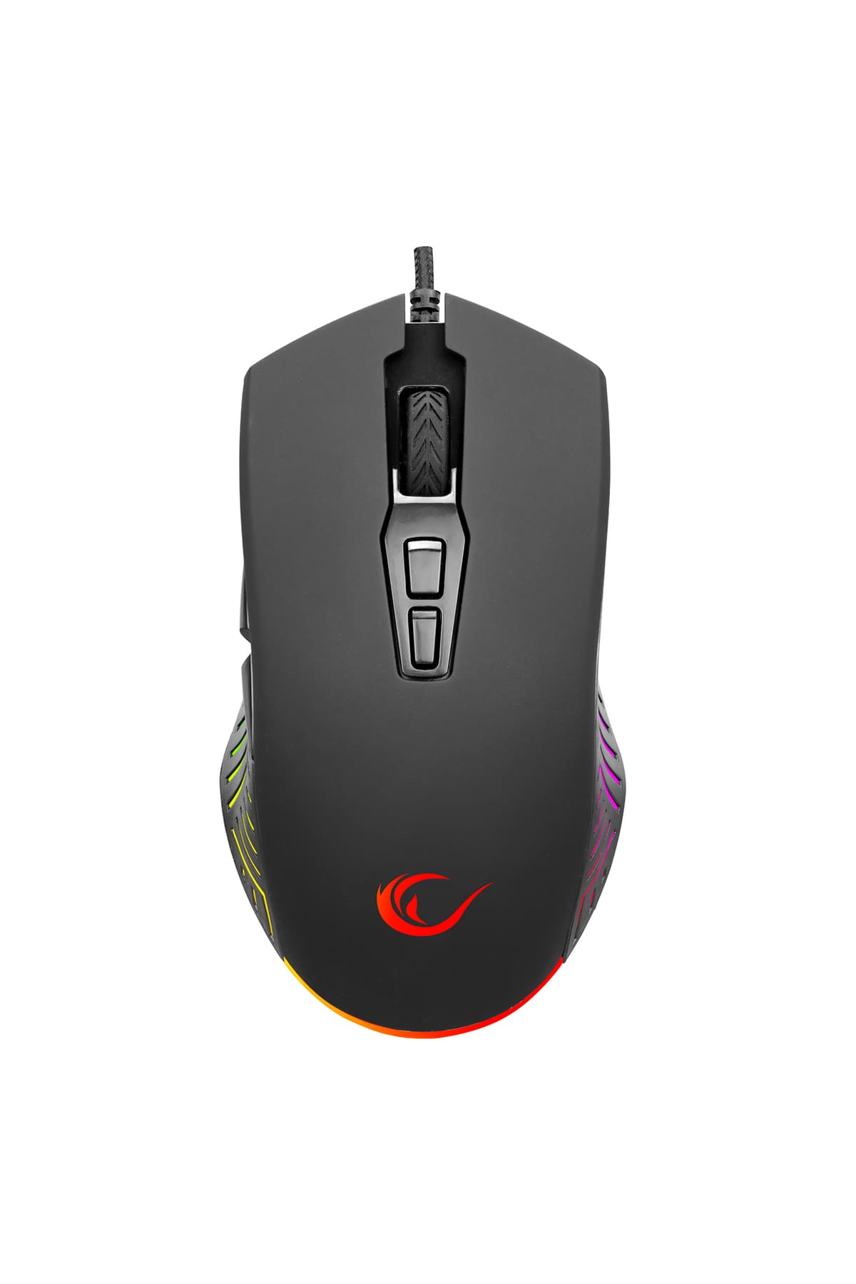 ماوس گیمینگ Rampage مشکی 12800 DPI RGB 7D ماکرو مدل SMX-G68 SPEAR V2 ماوس گیمینگ Rampage مشکی 12800 DPI RGB 7D ماکرو مدل SMX-G68 SPEAR V2