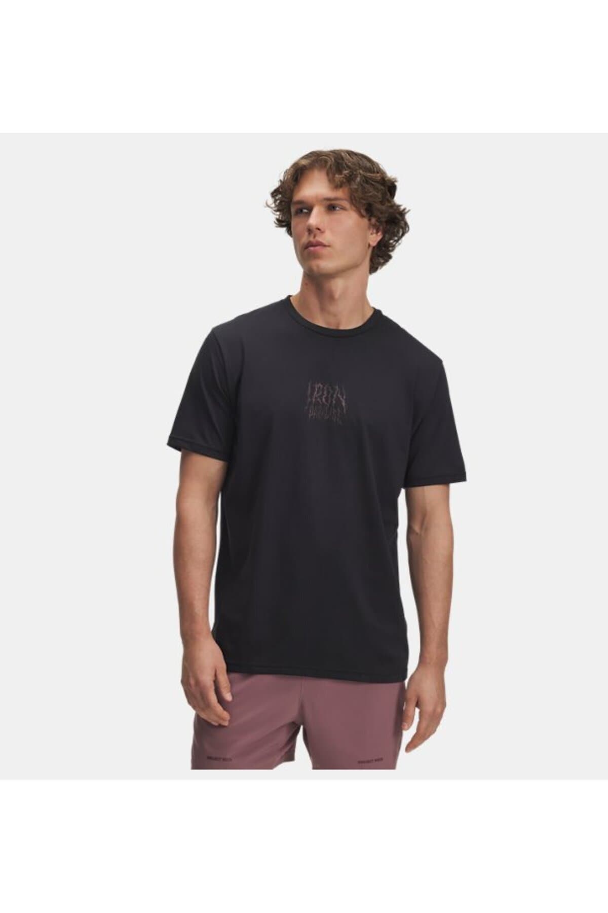 تیشرت مردانه Under Armour آستین کوتاه UA Project Rock مدل 6005031-002 تیشرت مردانه Under Armour آستین کوتاه UA Project Rock مدل 6005031-002