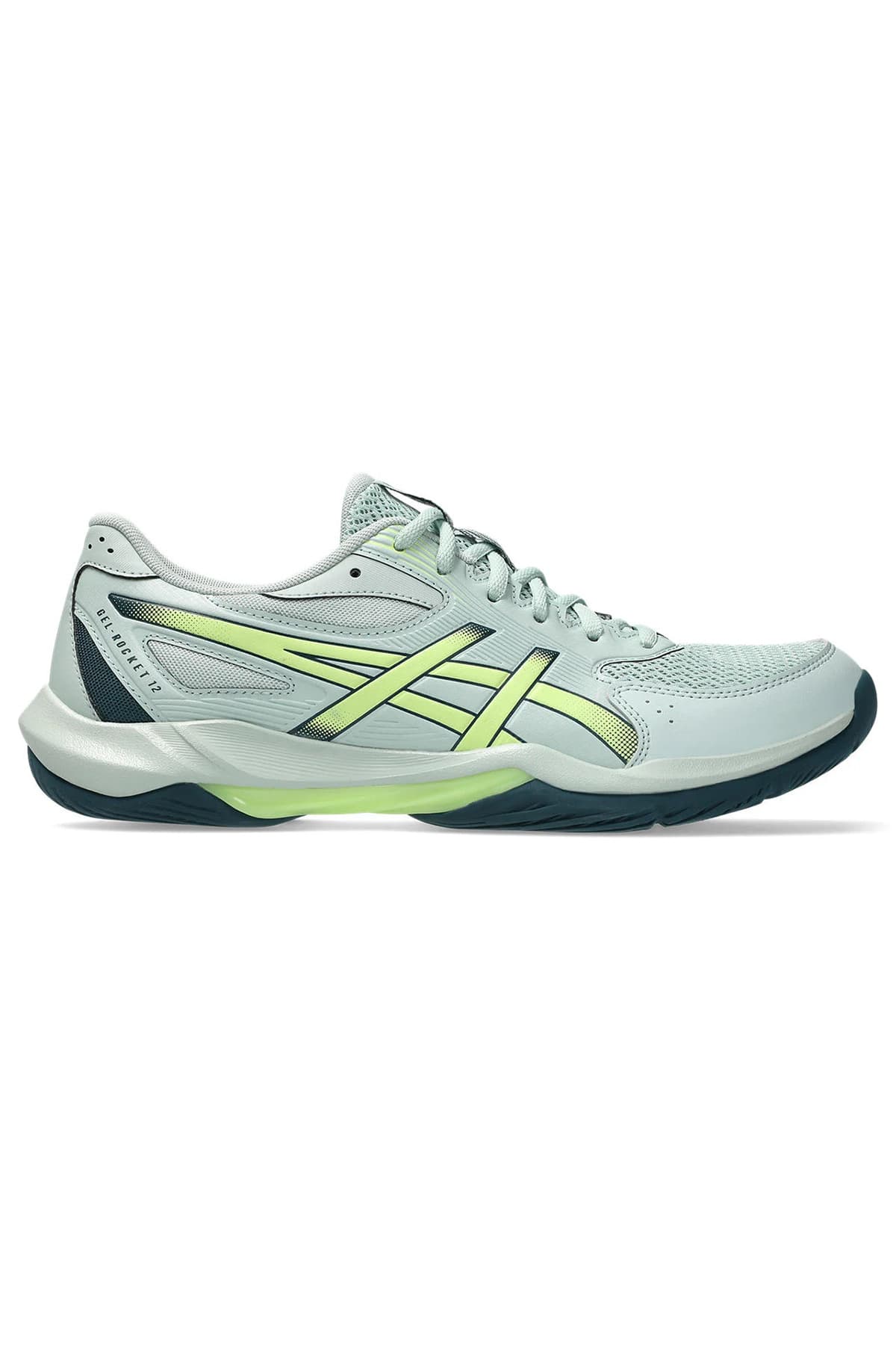 کفش والیبال مردانه Asics آبی مدل Gel-Rocket 12 1071A116-300 کفش والیبال مردانه Asics آبی مدل Gel-Rocket 12 1071A116-300