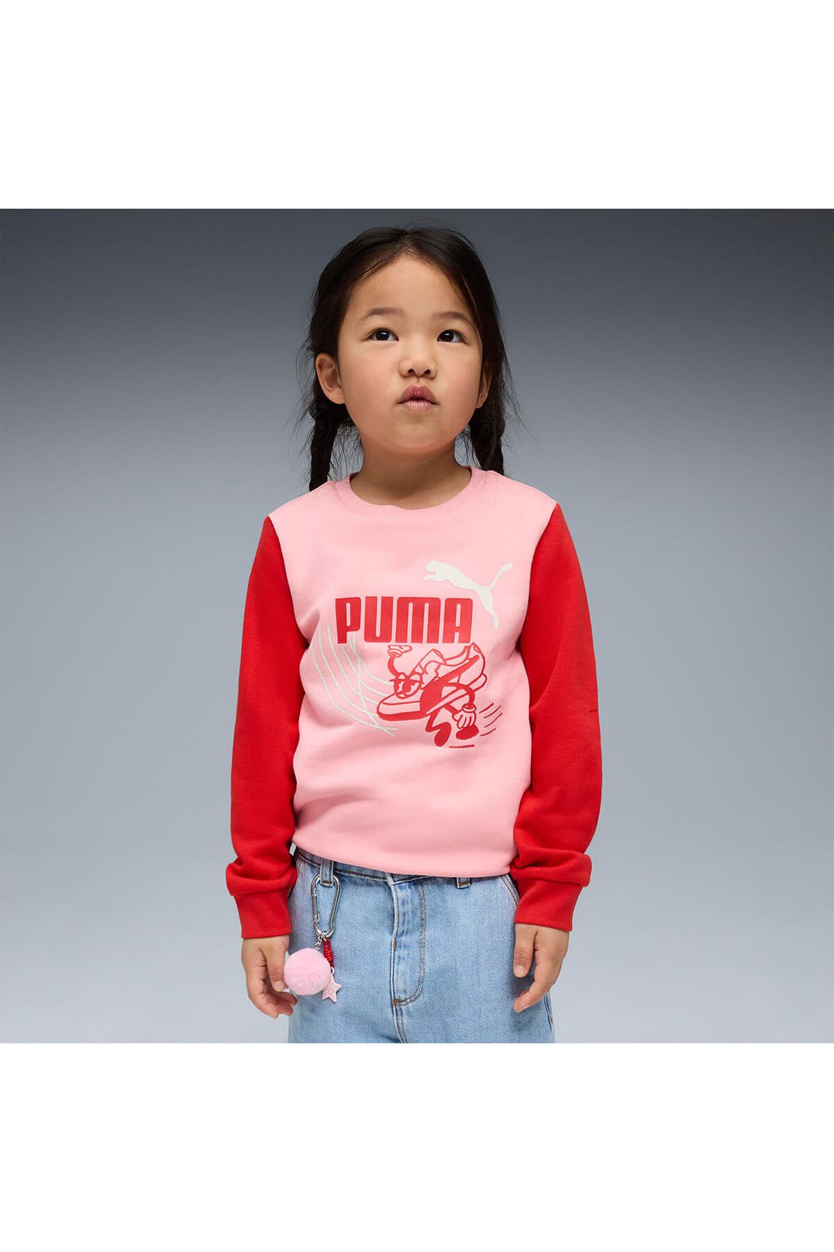 سوئیشرت بچگانه Puma Little Runners یقه گرد سوئیشرت بچگانه Puma Little Runners یقه گرد