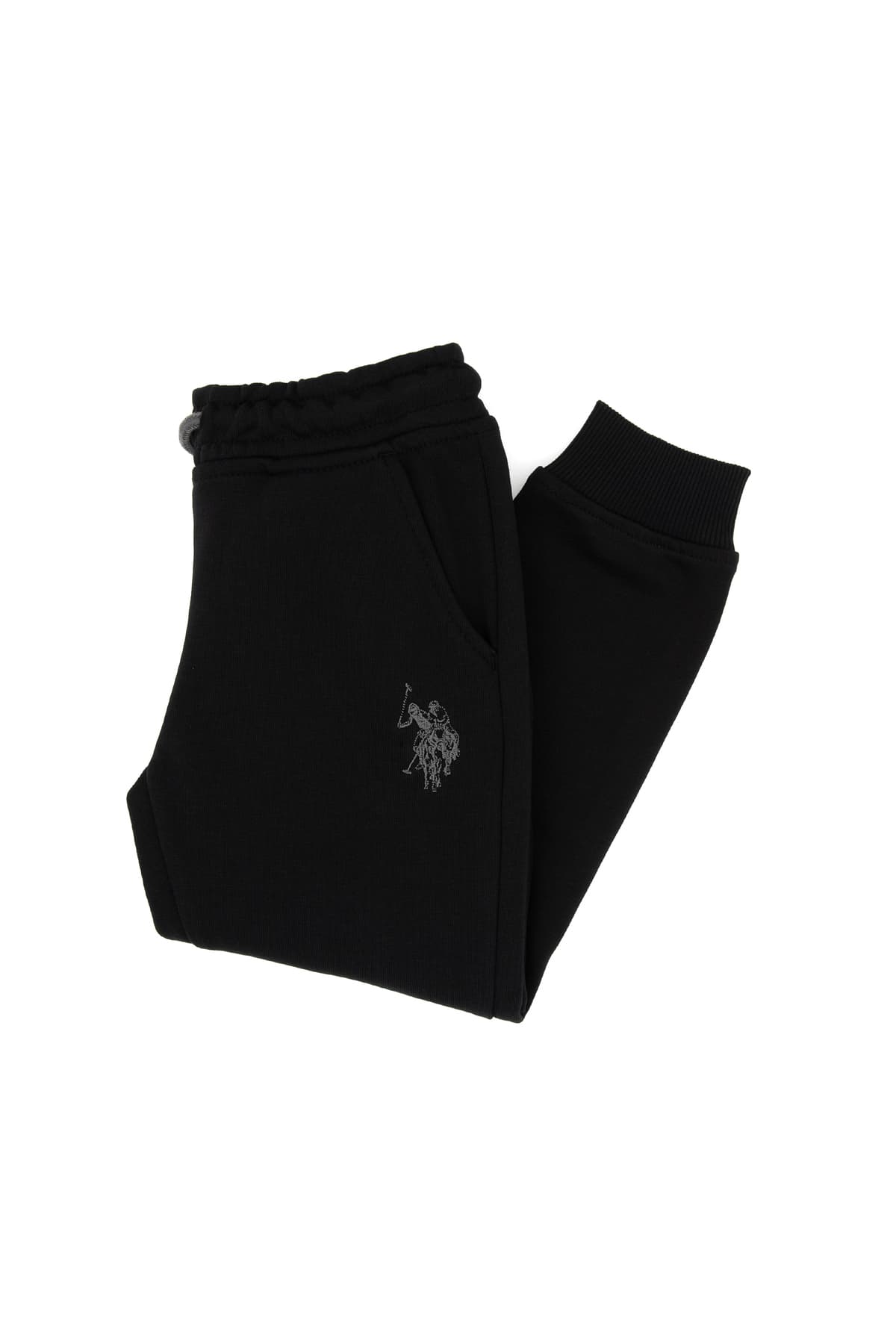 شلوار گرمکن پسرانه U.S. Polo Assn. مشکی مدل 50314026-VR046 شلوار گرمکن پسرانه U.S. Polo Assn. مشکی مدل 50314026-VR046