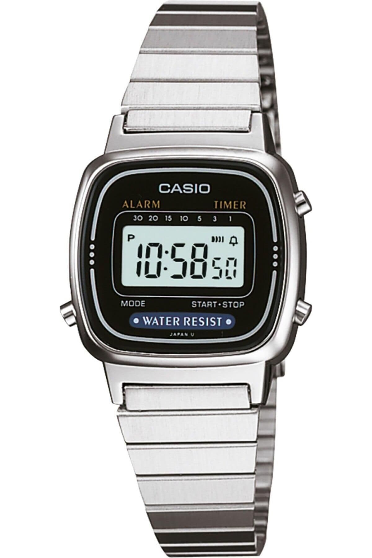 ساعت زنانه Casio دیجیتال رترو وینتیج مدل La670wa-1df ساعت زنانه Casio دیجیتال رترو وینتیج مدل La670wa-1df
