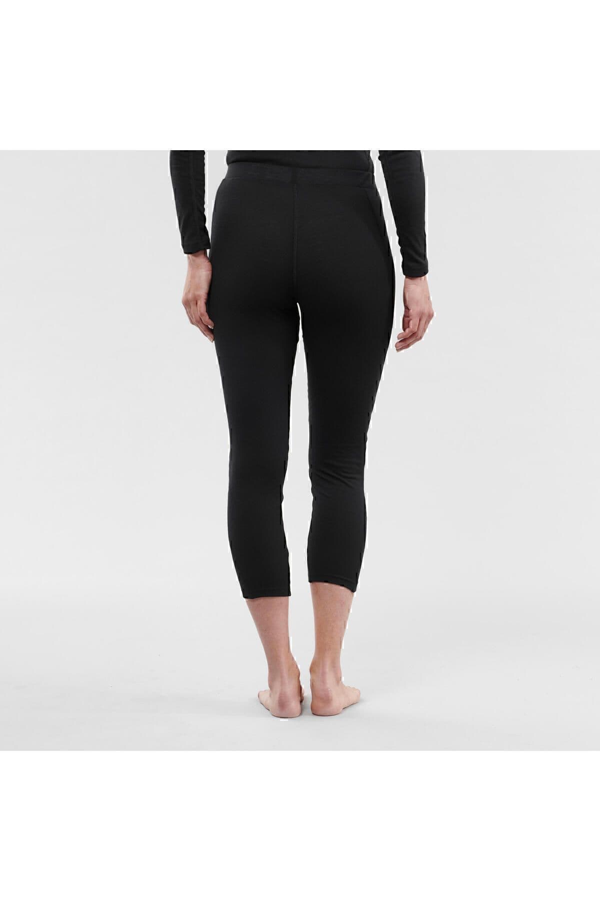 زیرپوش ترمال اسکی شلواری زنانه Decathlon Wedze مشکی مدل Bl 100 زیرپوش ترمال اسکی شلواری زنانه Decathlon Wedze مشکی مدل Bl 100