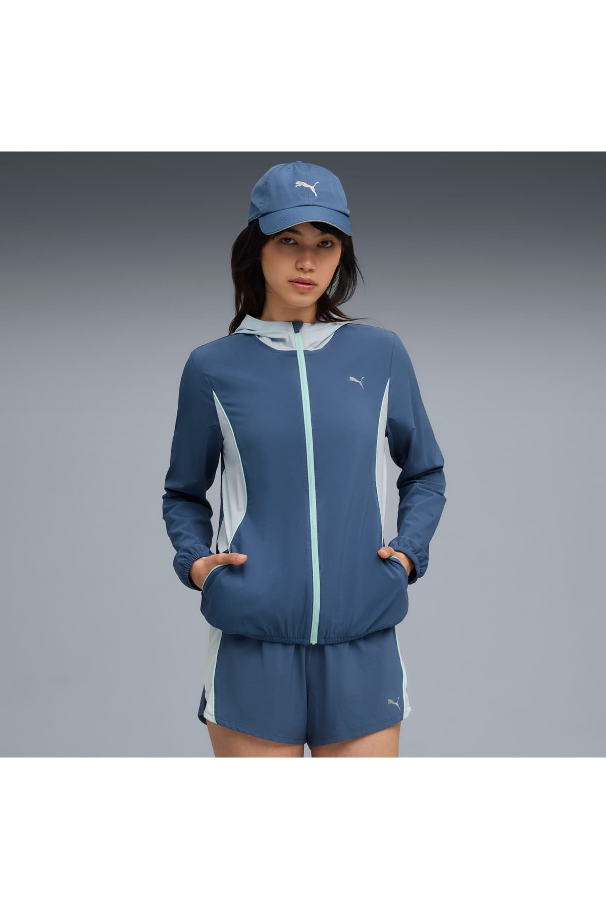 کاپشن دویدن زنانه Puma سرمهای Run Velocity Woven کاپشن دویدن زنانه Puma سرمهای Run Velocity Woven