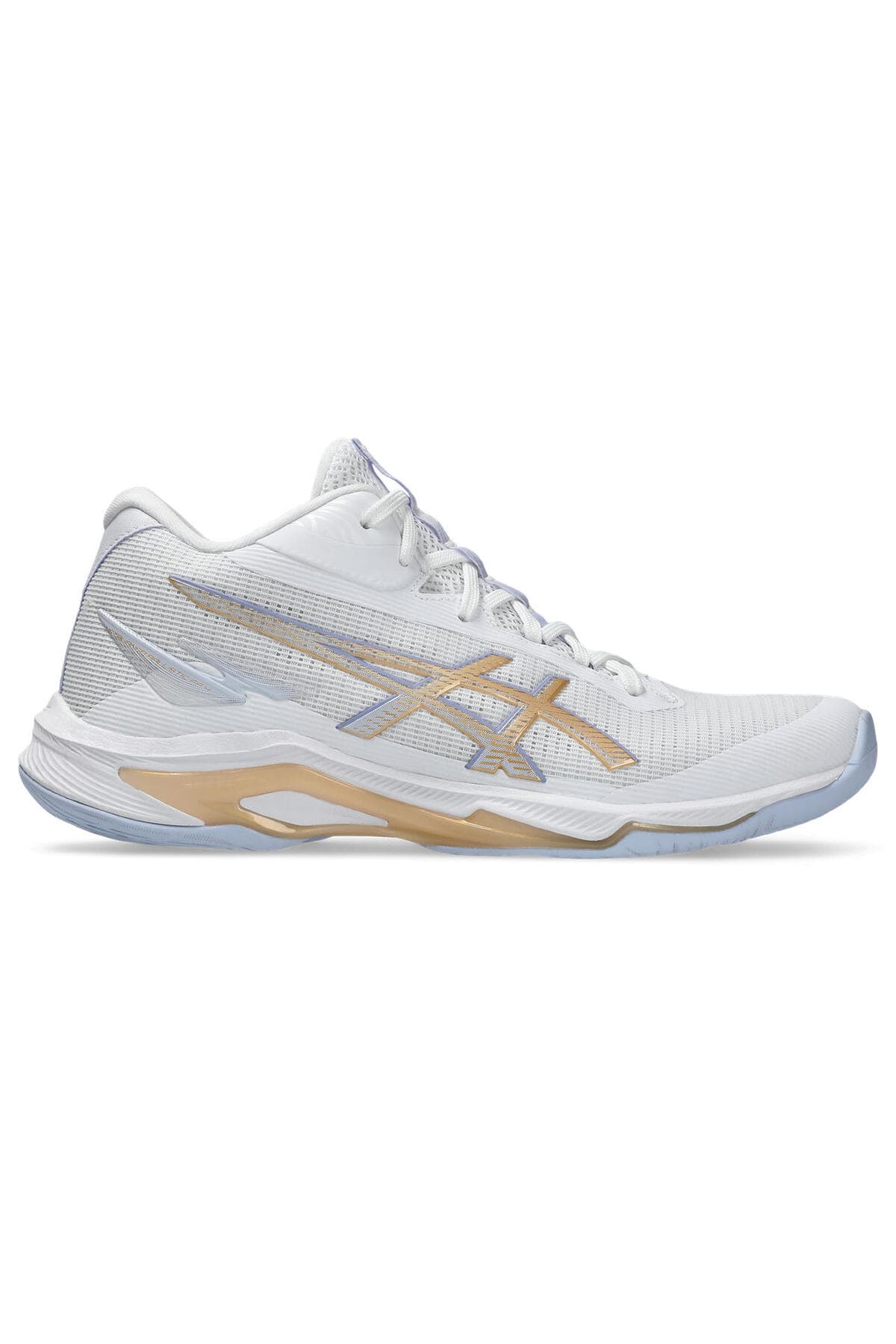 کفش والیبال زنانه Asics سفید/مرجانی درخشان NETBURNER BALLISTIC FF MT 4 مدل 1052A084-102 کفش والیبال زنانه Asics سفید/مرجانی درخشان NETBURNER BALLISTIC FF MT 4 مدل 1052A084-102
