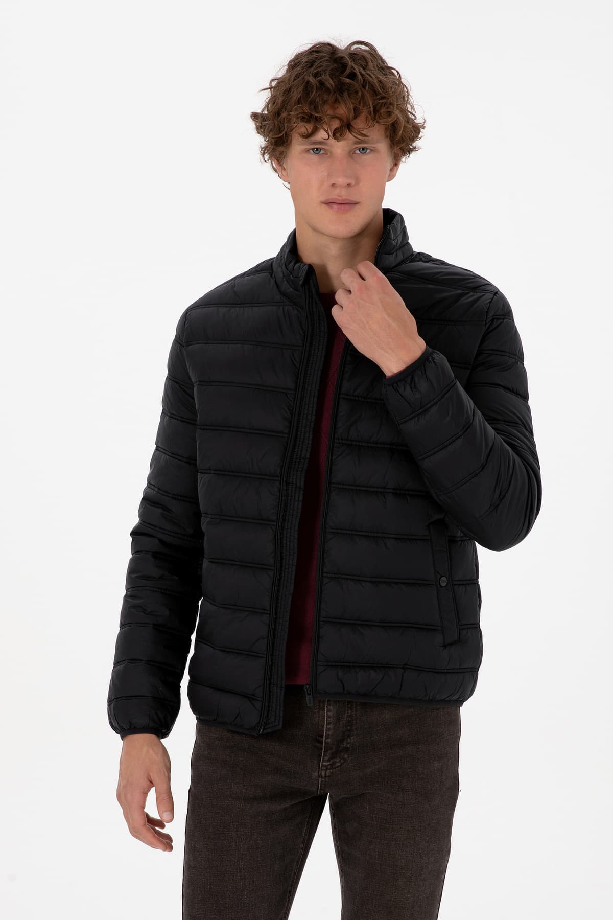 کاپشن مردانه U.S. Polo Assn. مشکی مدل 50310050-VR046 کاپشن مردانه U.S. Polo Assn. مشکی مدل 50310050-VR046