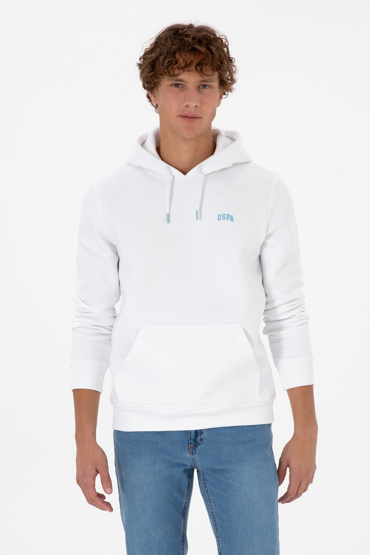 سویشرت مردانه U.S. Polo Assn. فیت معمولی هودیدار شاردوندار سفید مدل 50315582-VR013 سویشرت مردانه U.S. Polo Assn. فیت معمولی هودیدار شاردوندار سفید مدل 50315582-VR013