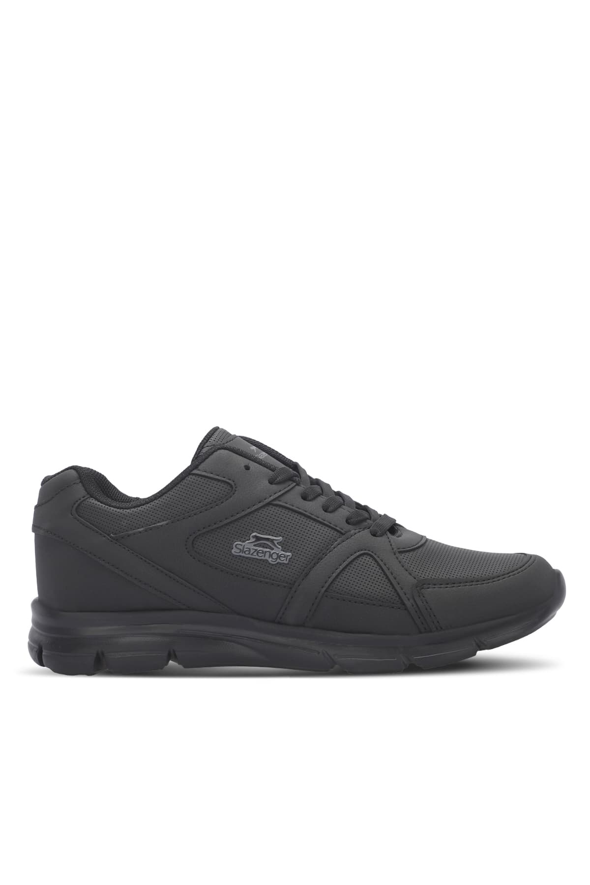 کفش اسنیکر مردانه Slazenger سایز بزرگ مشکی مدل PERA کفش اسنیکر مردانه Slazenger سایز بزرگ مشکی مدل PERA