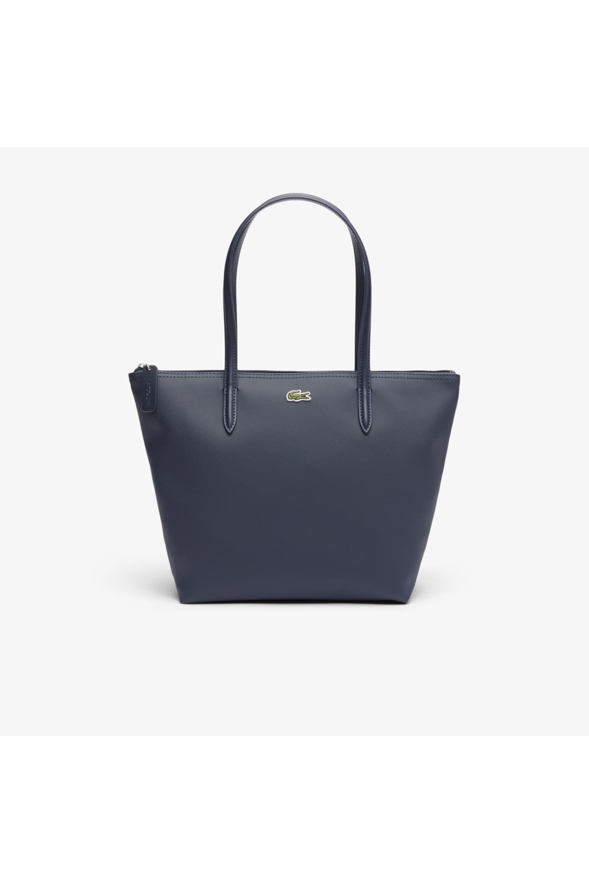 کیف دوشی کوچک زنانه Lacoste سرمهای مدل L.12.12 کیف دوشی کوچک زنانه Lacoste سرمهای مدل L.12.12