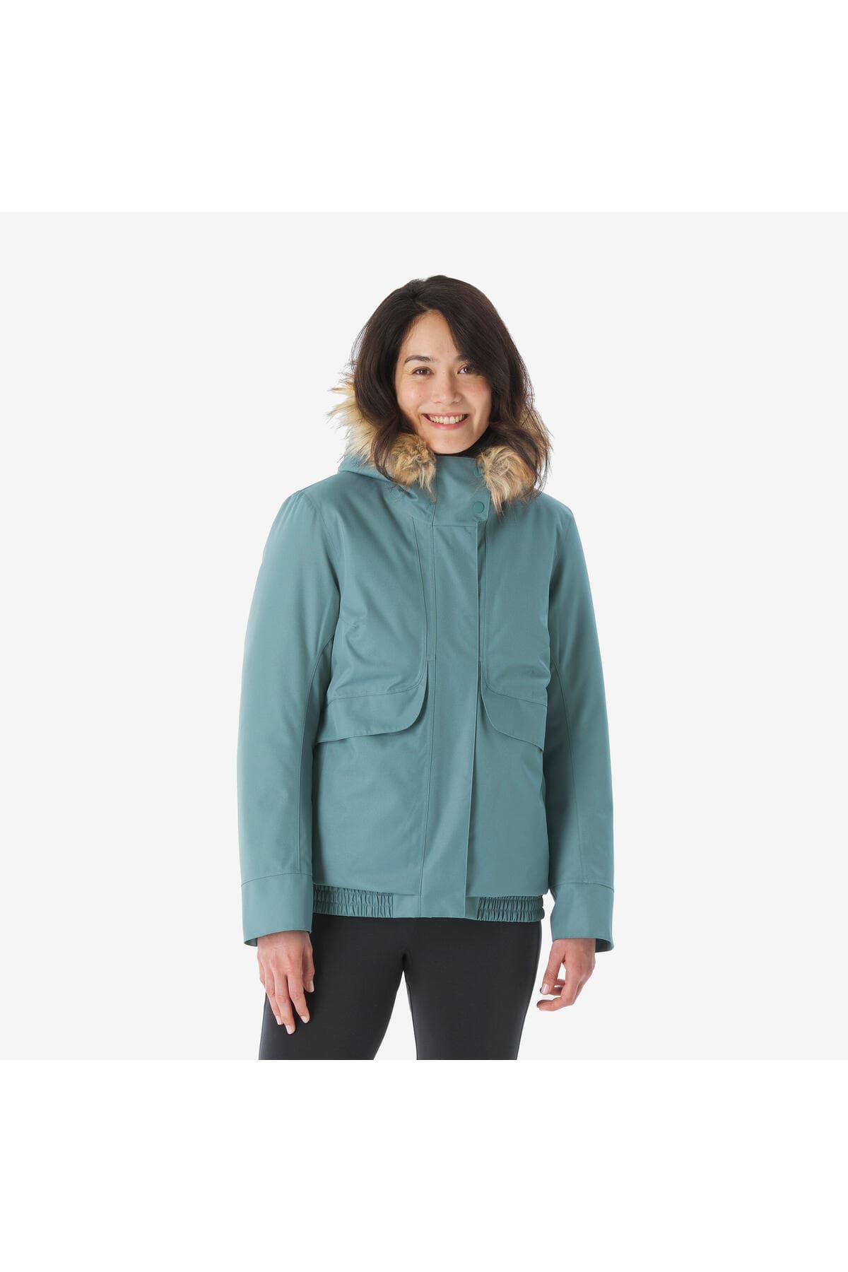 مونت زنانه Decathlon Quechua ضدآب سبز مدل NH500 مونت زنانه Decathlon Quechua ضدآب سبز مدل NH500