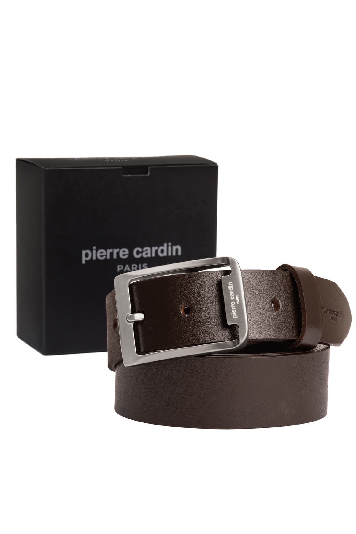 کمربند مردانه Pierre Cardin چرم آنیلین قهوهای عرض 4 cm مدل PCK04100H0I کمربند مردانه Pierre Cardin چرم آنیلین قهوهای عرض 4 cm مدل PCK04100H0I