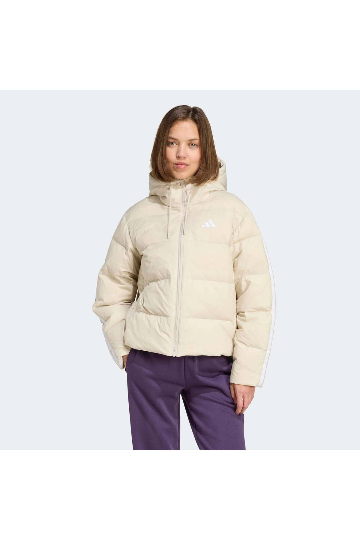 مونت زنانه adidas Essentials Climawarm کرم مدل JM4107 مونت زنانه adidas Essentials Climawarm کرم مدل JM4107