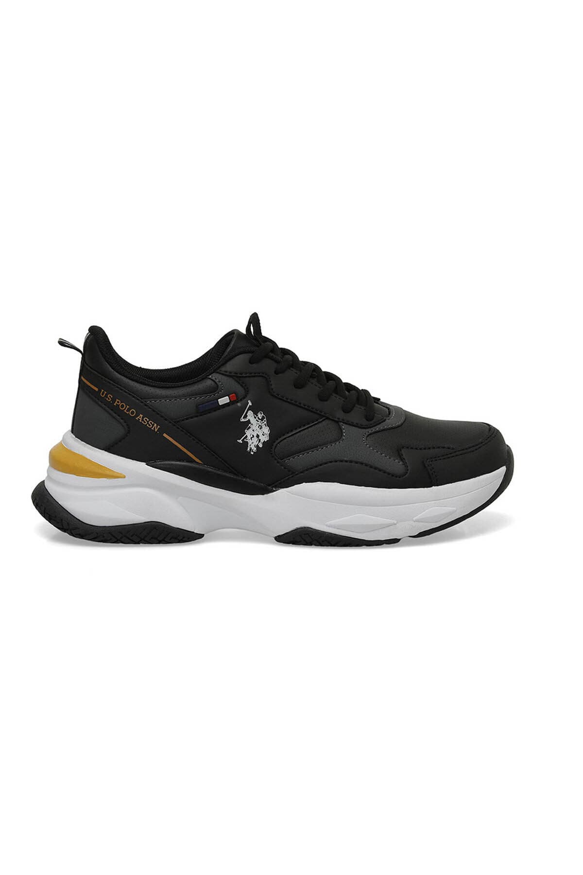 کفش کتانی مردانه U.S. Polo Assn. مشکی مدل 5W Solidar 5Pr A102033607 کفش کتانی مردانه U.S. Polo Assn. مشکی مدل 5W Solidar 5Pr A102033607