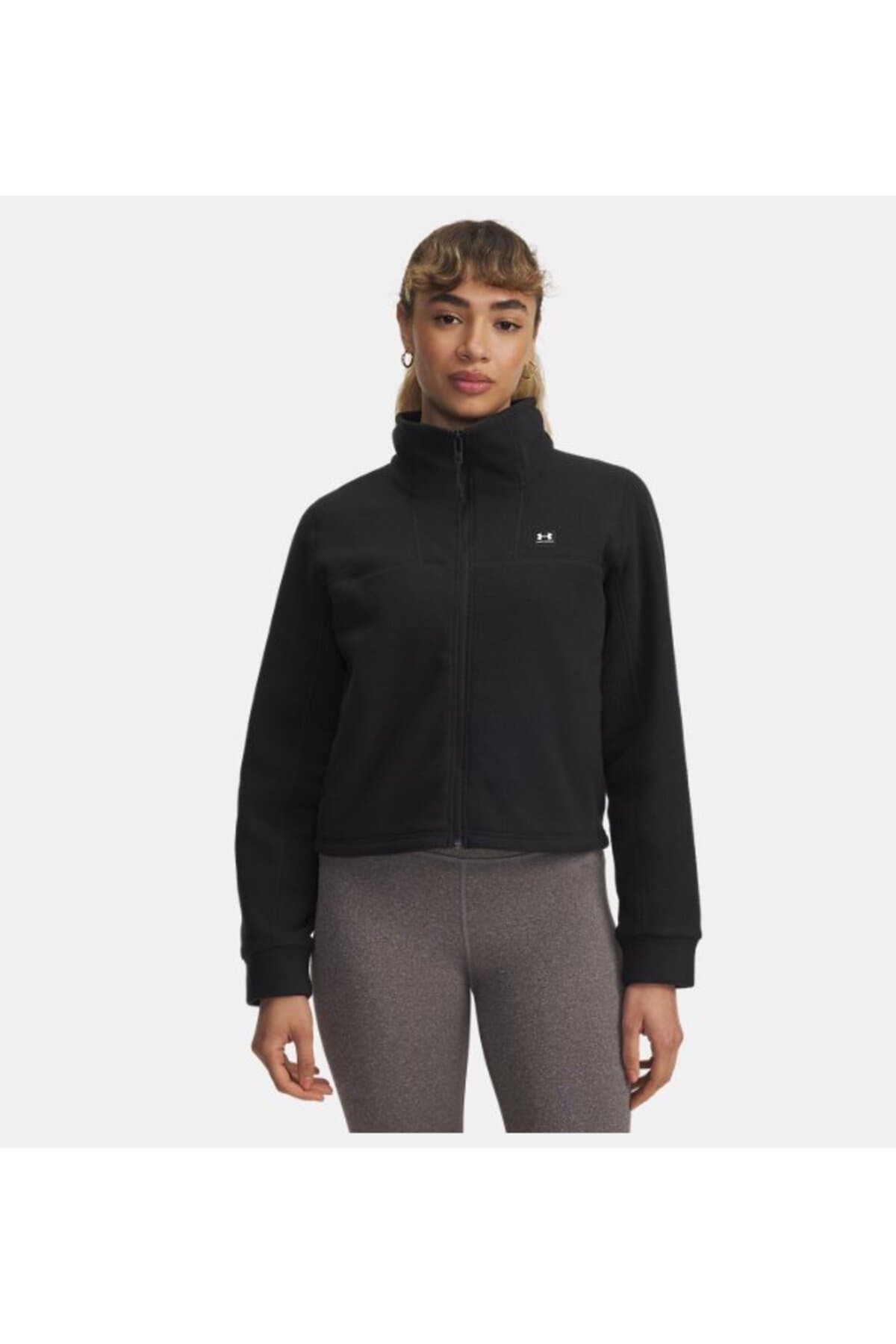 سوئیشرت زنانه Under Armour UA Expanse فلیس تمام زیپ مدل 1387694-002 سوئیشرت زنانه Under Armour UA Expanse فلیس تمام زیپ مدل 1387694-002