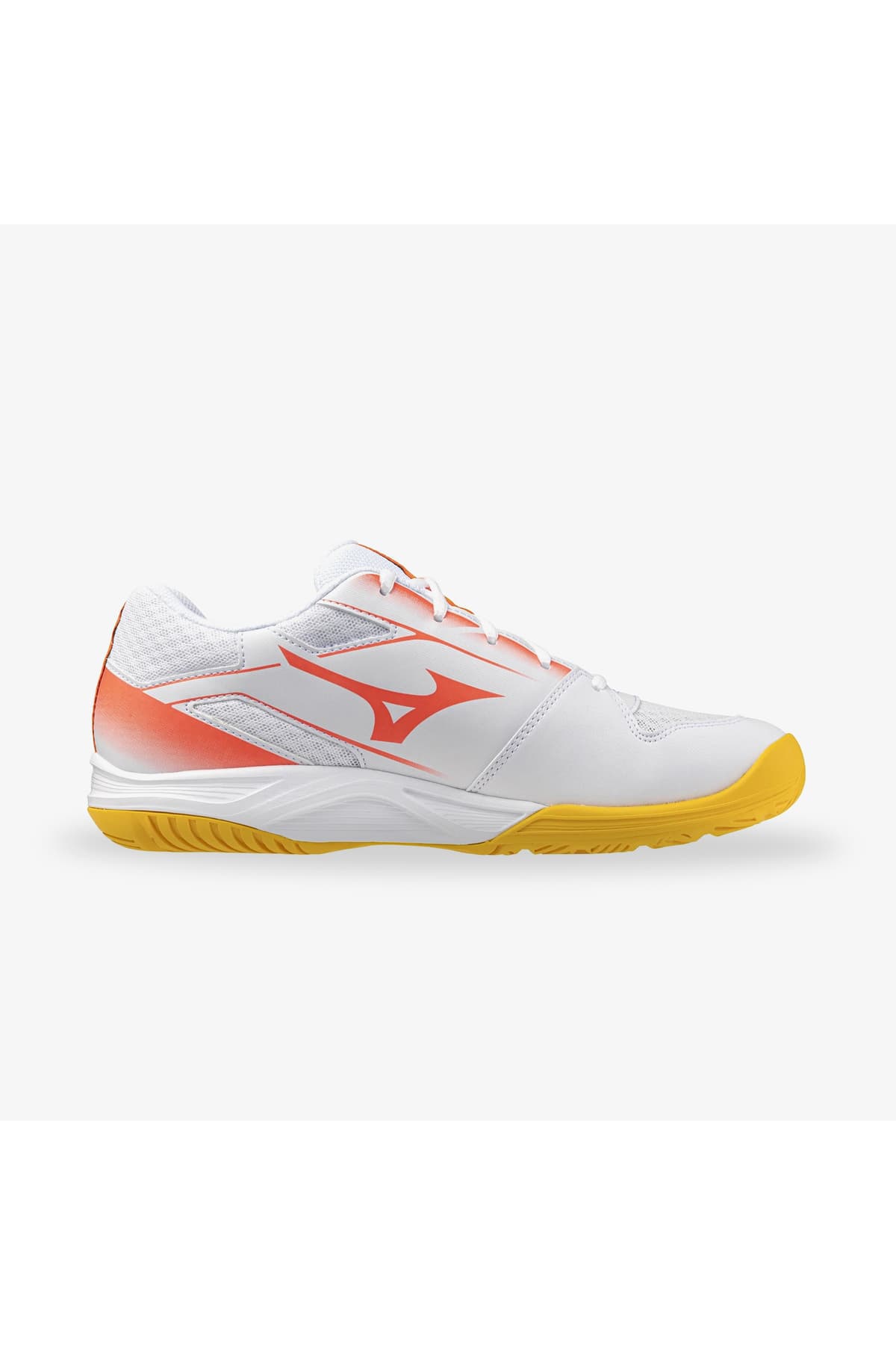 کفش تنیس یونیسکس Mizuno سفید مدل Break Shot 5 AC کفش تنیس یونیسکس Mizuno سفید مدل Break Shot 5 AC
