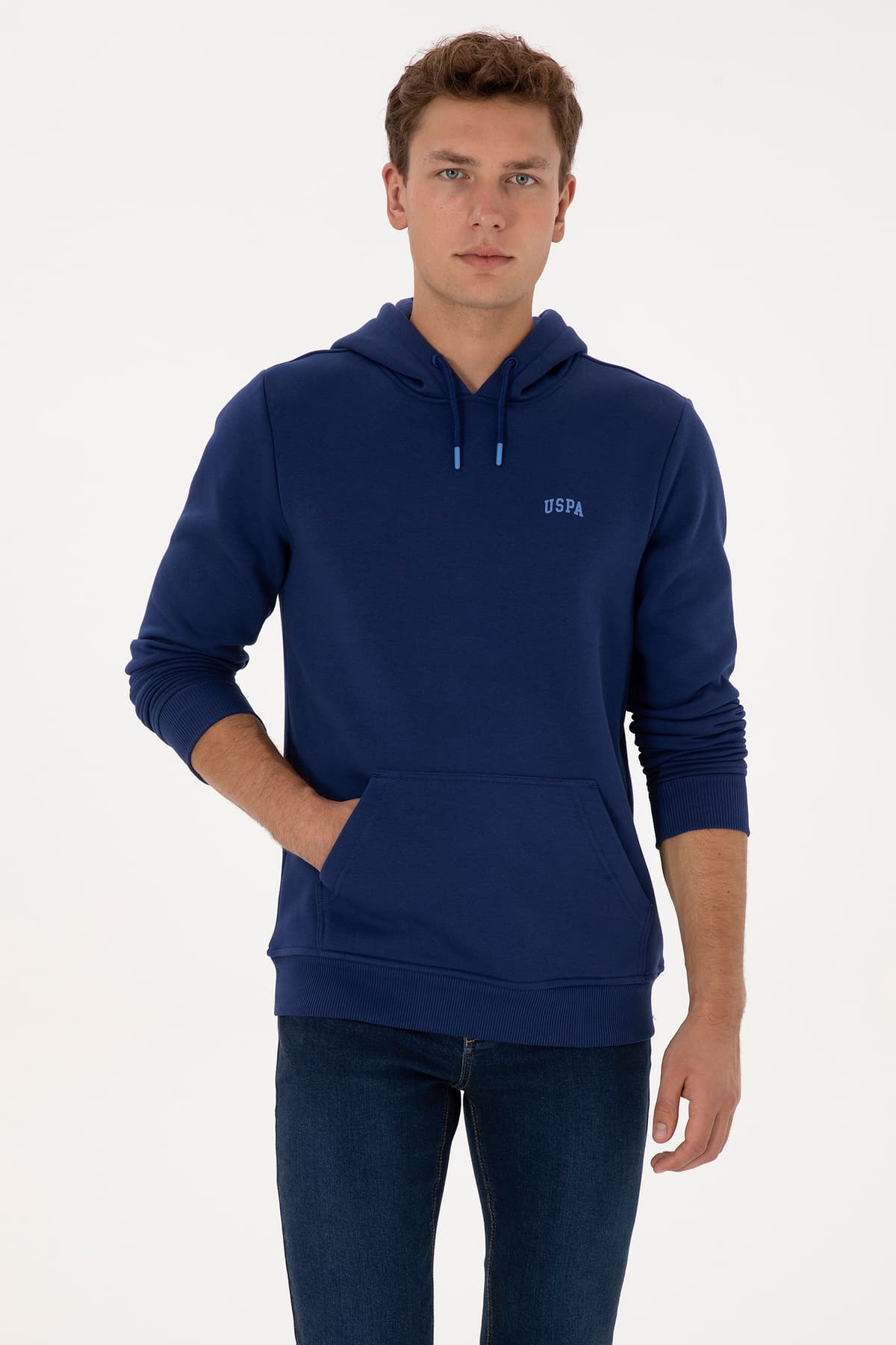 سوئیشرت مردانه U.S. Polo Assn. فیت معمولی کلاهدار شاردون نیلی مدل 50315582-VR028 سوئیشرت مردانه U.S. Polo Assn. فیت معمولی کلاهدار شاردون نیلی مدل 50315582-VR028