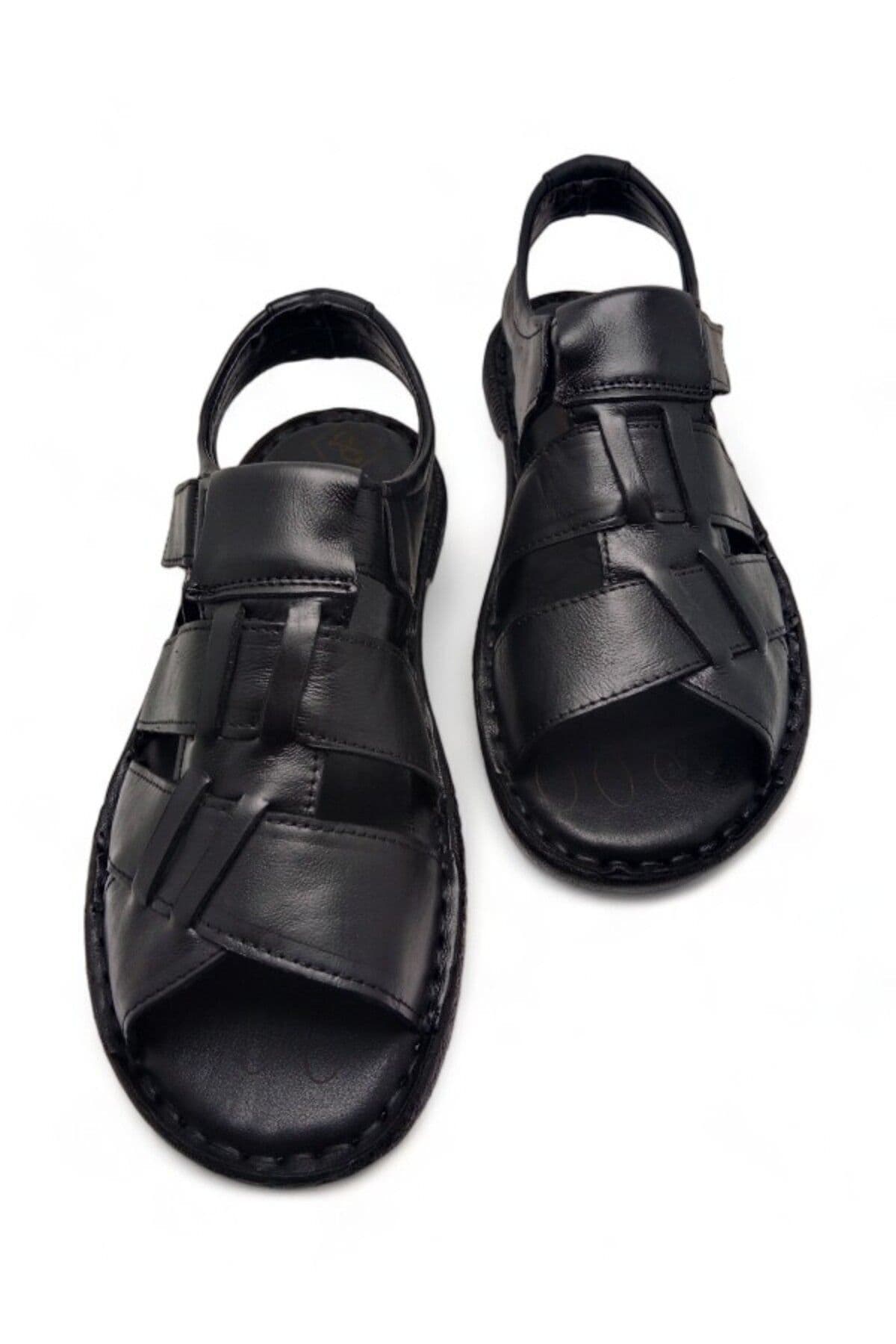صندل مردانه Magic Shoes چرم طبیعی ارتوپدی صندل مردانه Magic Shoes چرم طبیعی ارتوپدی