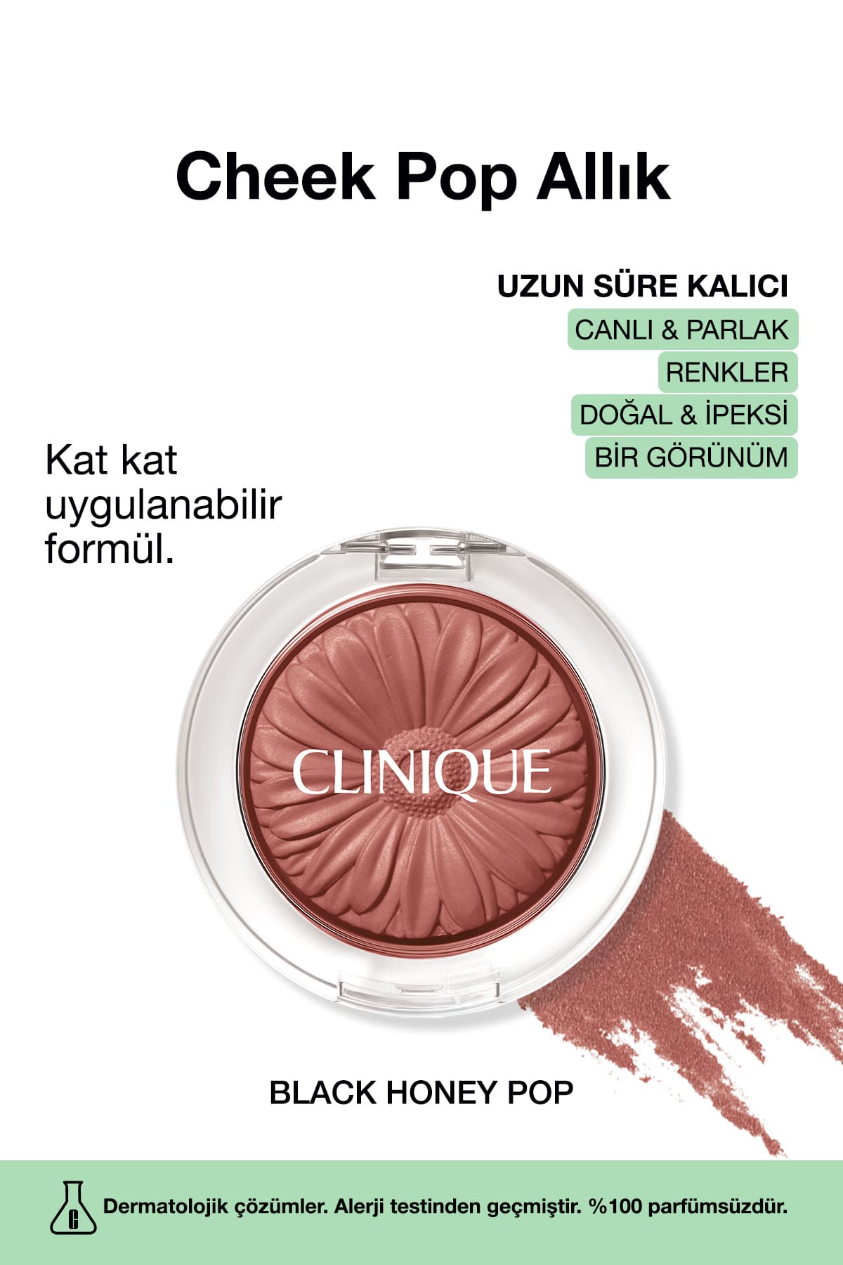 رژگونه Clinique رنگ Black Honey Pop 3.5g رژگونه Clinique رنگ Black Honey Pop 3.5g