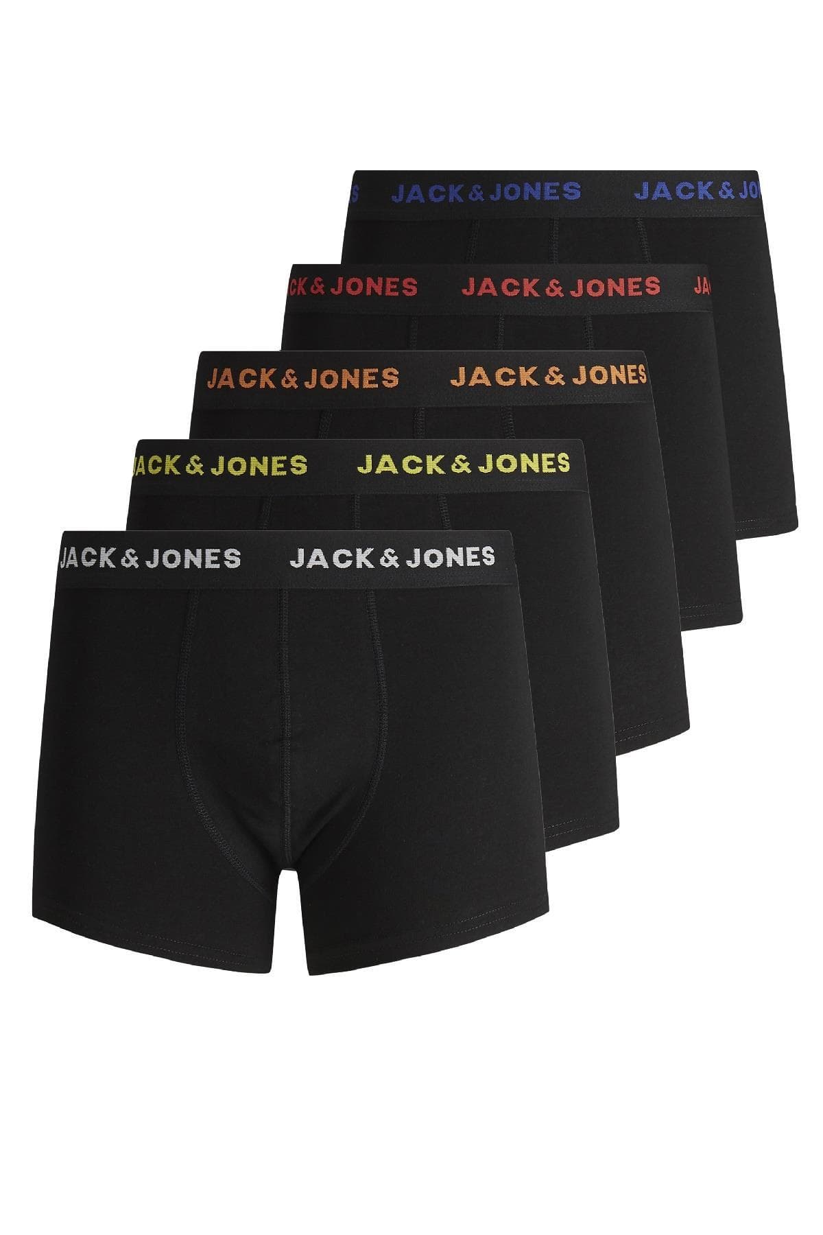 ست باکسر مردانه Jack & Jones بسته 5 عددی ست باکسر مردانه Jack & Jones بسته 5 عددی