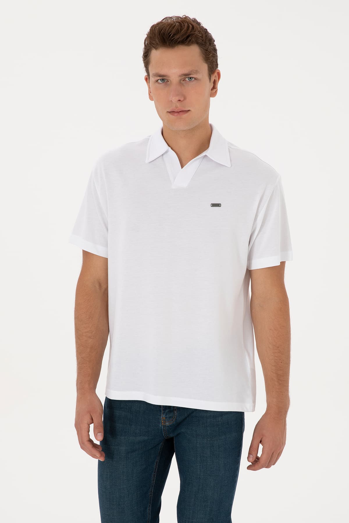 تیشرت مردانه U.S. Polo Assn. کامفورت فیت یقه گرد سفید مدل 50324787-VR013 تیشرت مردانه U.S. Polo Assn. کامفورت فیت یقه گرد سفید مدل 50324787-VR013