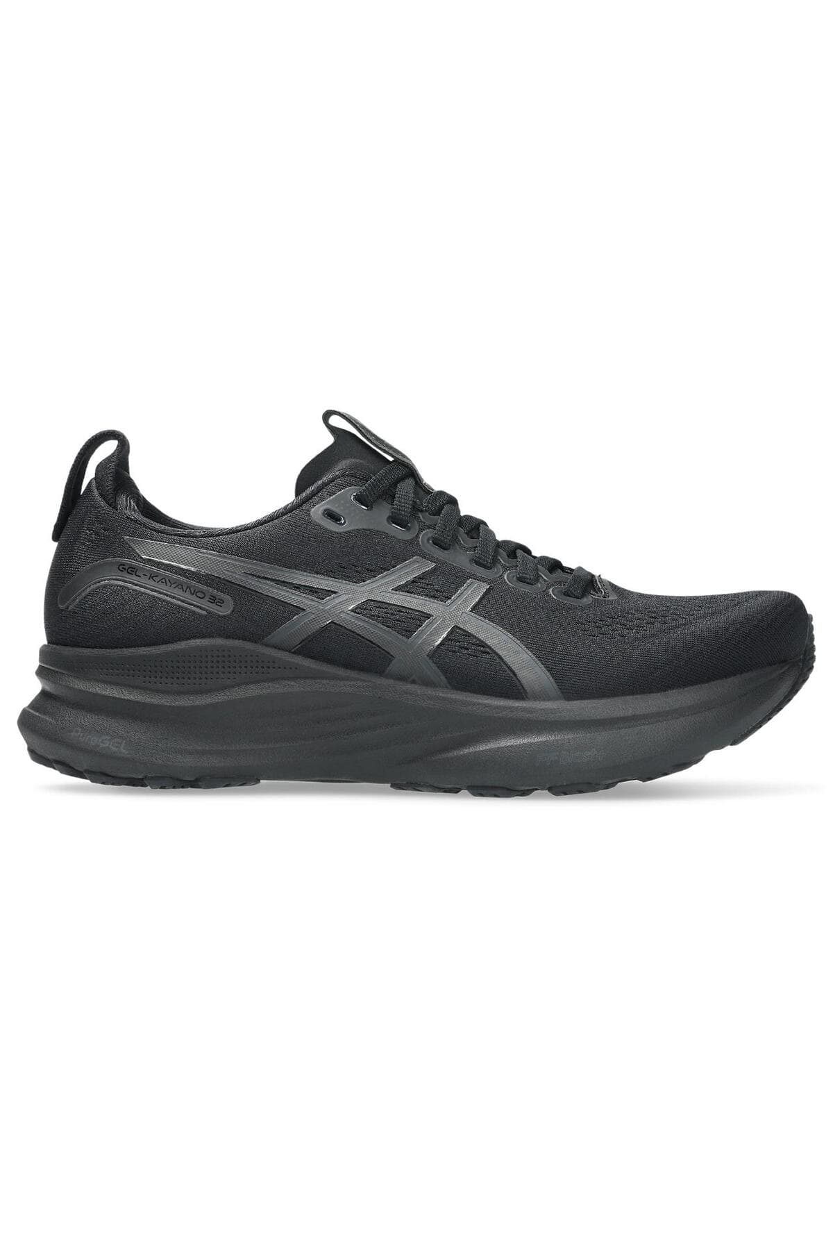 کفش دویدن زنانه Asics مشکی و خاکستری مدل GEL-KAYANO 32 کد 1012B838-001 کفش دویدن زنانه Asics مشکی و خاکستری مدل GEL-KAYANO 32 کد 1012B838-001
