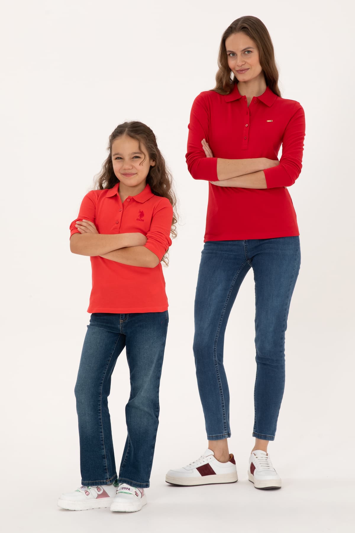 سویشرت زنانه یقه پولو مشکی ساده U.S. Polo Assn. مدل 50313593-VR046 سویشرت زنانه یقه پولو مشکی ساده U.S. Polo Assn. مدل 50313593-VR046